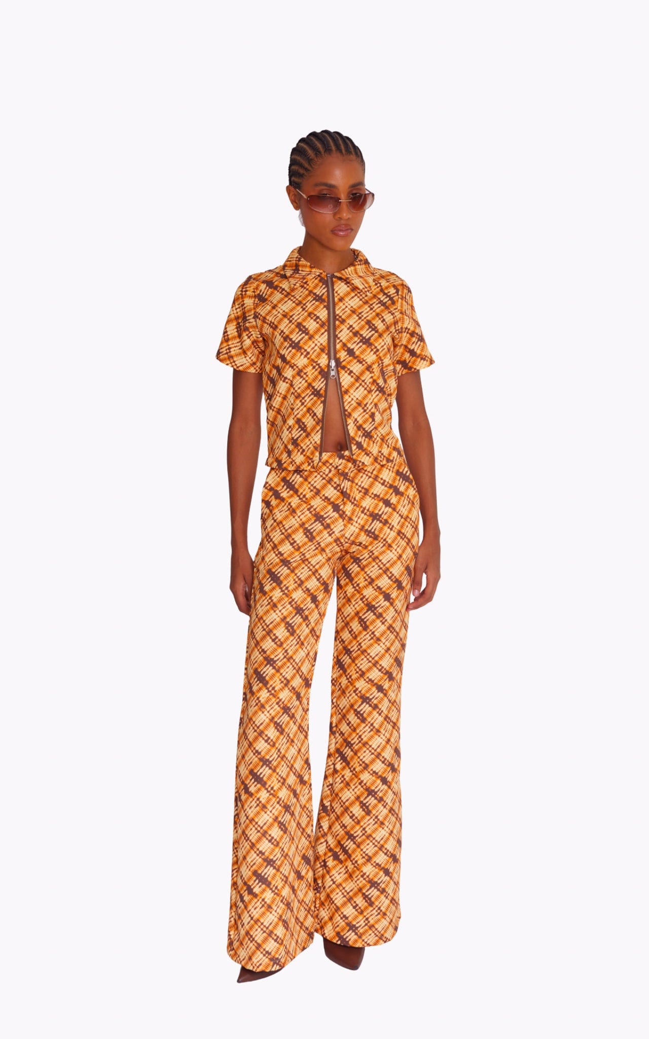 ORANGE GRID PANTS - imagen 5