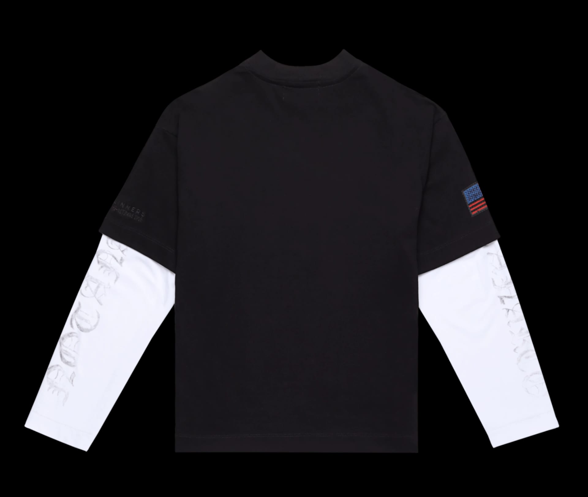 POLIZIA BLACK/WHITE DOUBLE SLEEVE - imagen 14