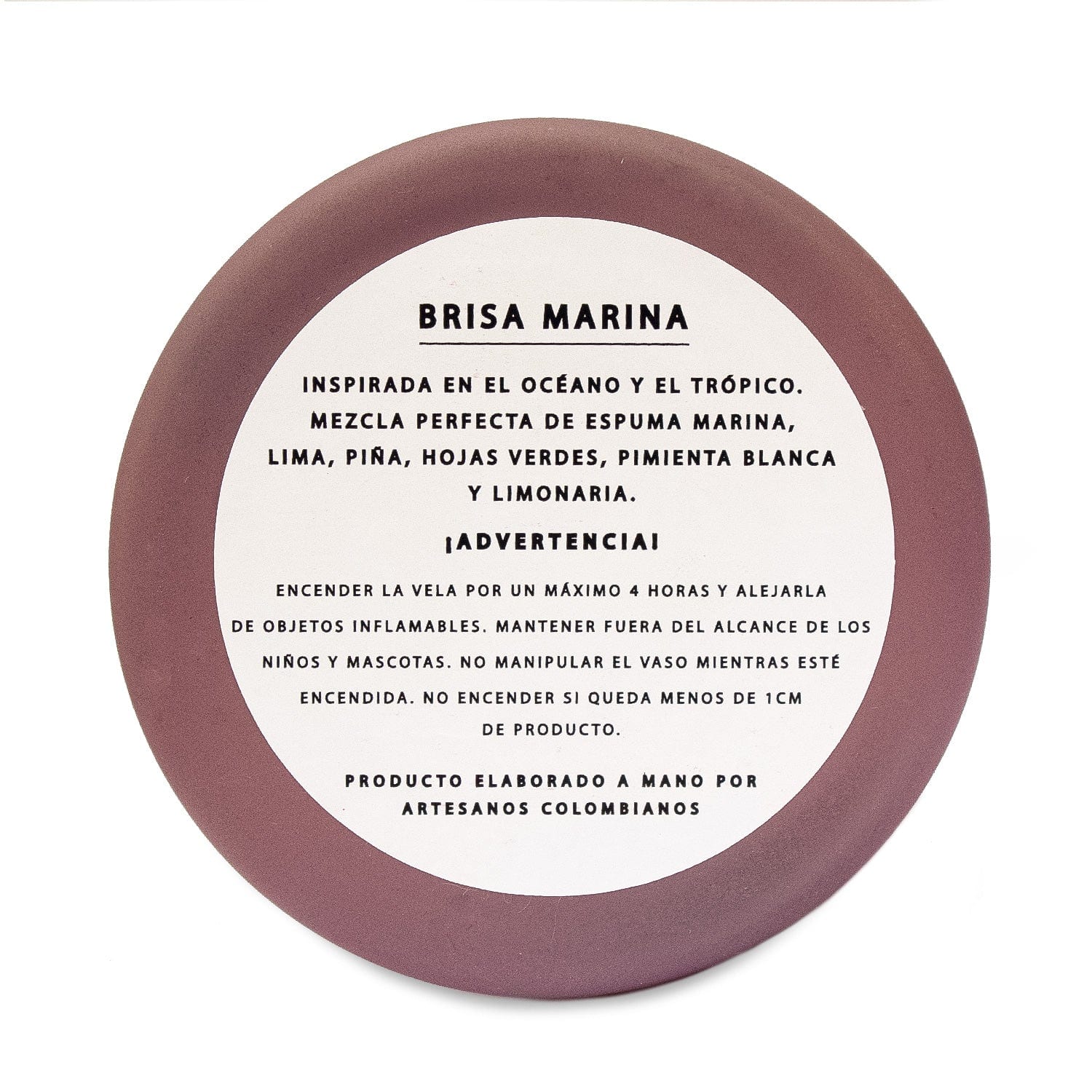 VELA AROMATICA BRISA MARINA 500GR - imagen 3