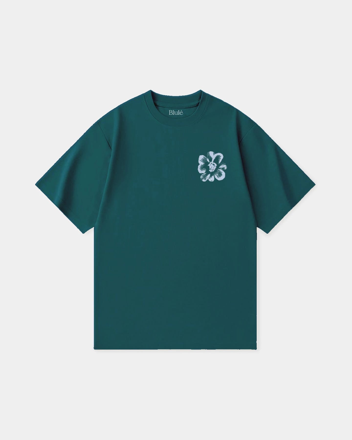 Oversized T Shirt Iridescence Dark Green - imagen 2