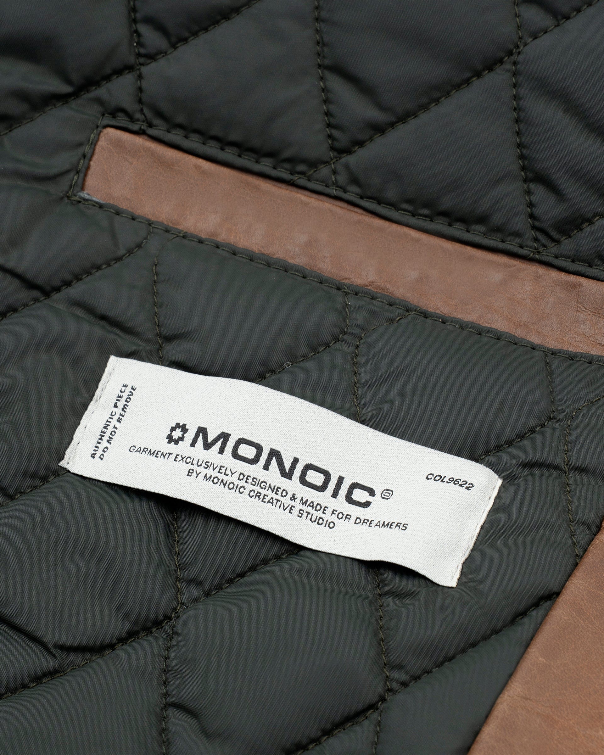 Chaqueta Monogram Leather - Miel - imagen 4
