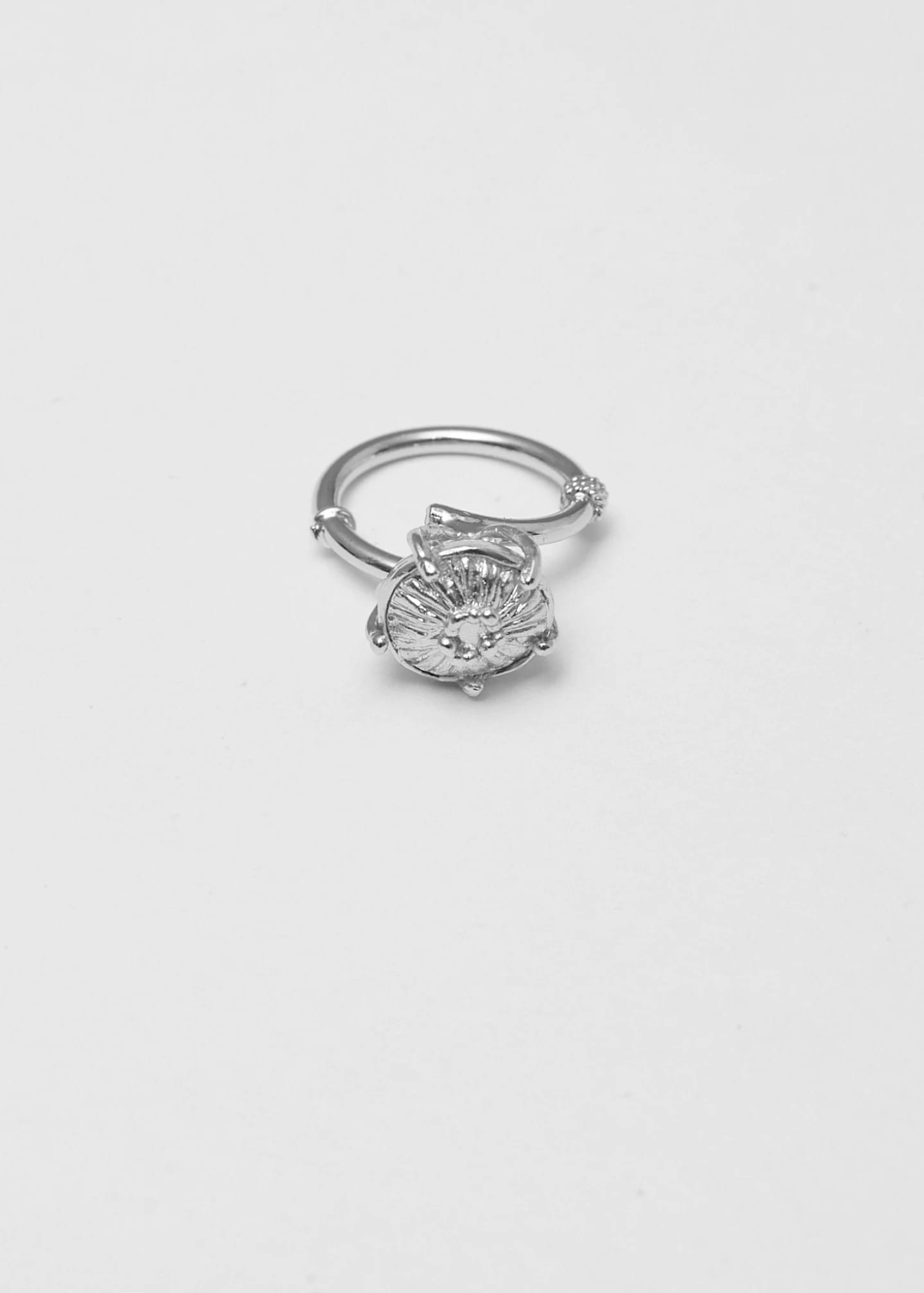 Anillo sombrerito mini plata - imagen 4