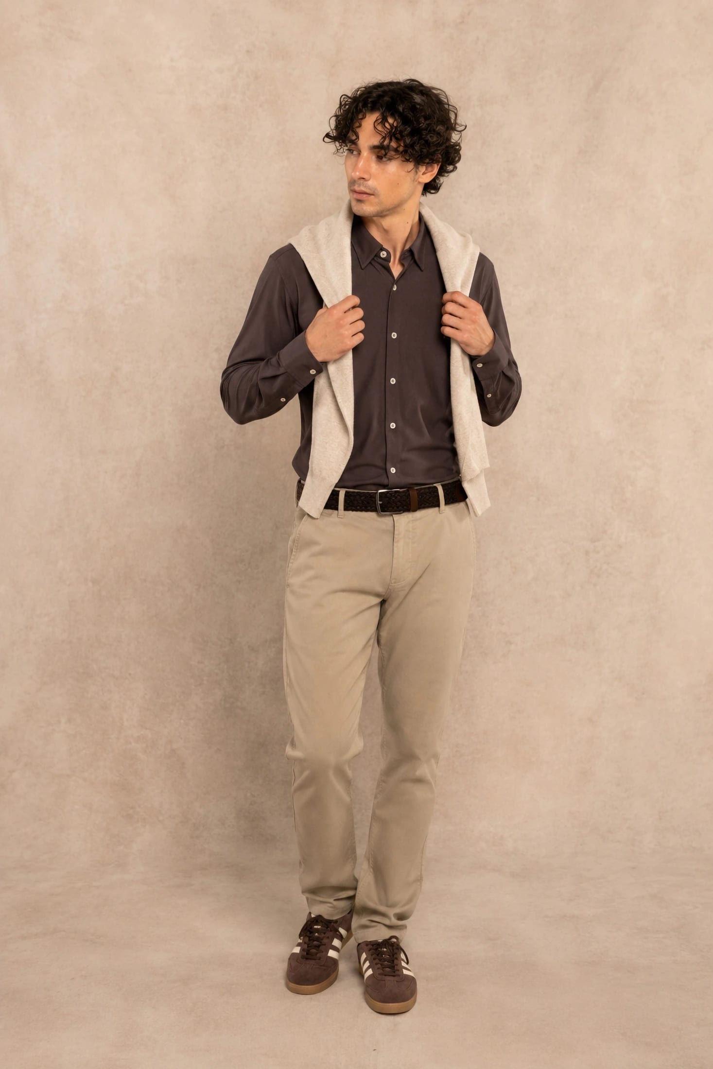 Camisa Performance Oxford Cafe - imagen 2