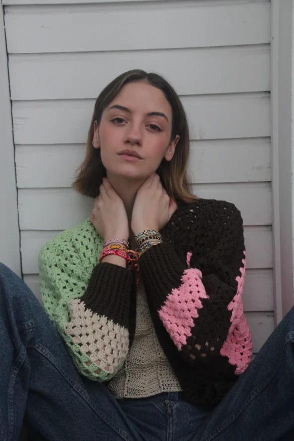 Mosaico Vital - Crocheted Cardigan (pre-order) - imagen 17