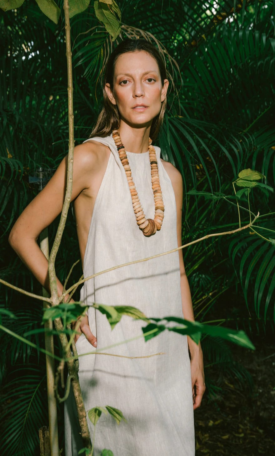 Dakar Hooded Open Back Dress - imagen 5