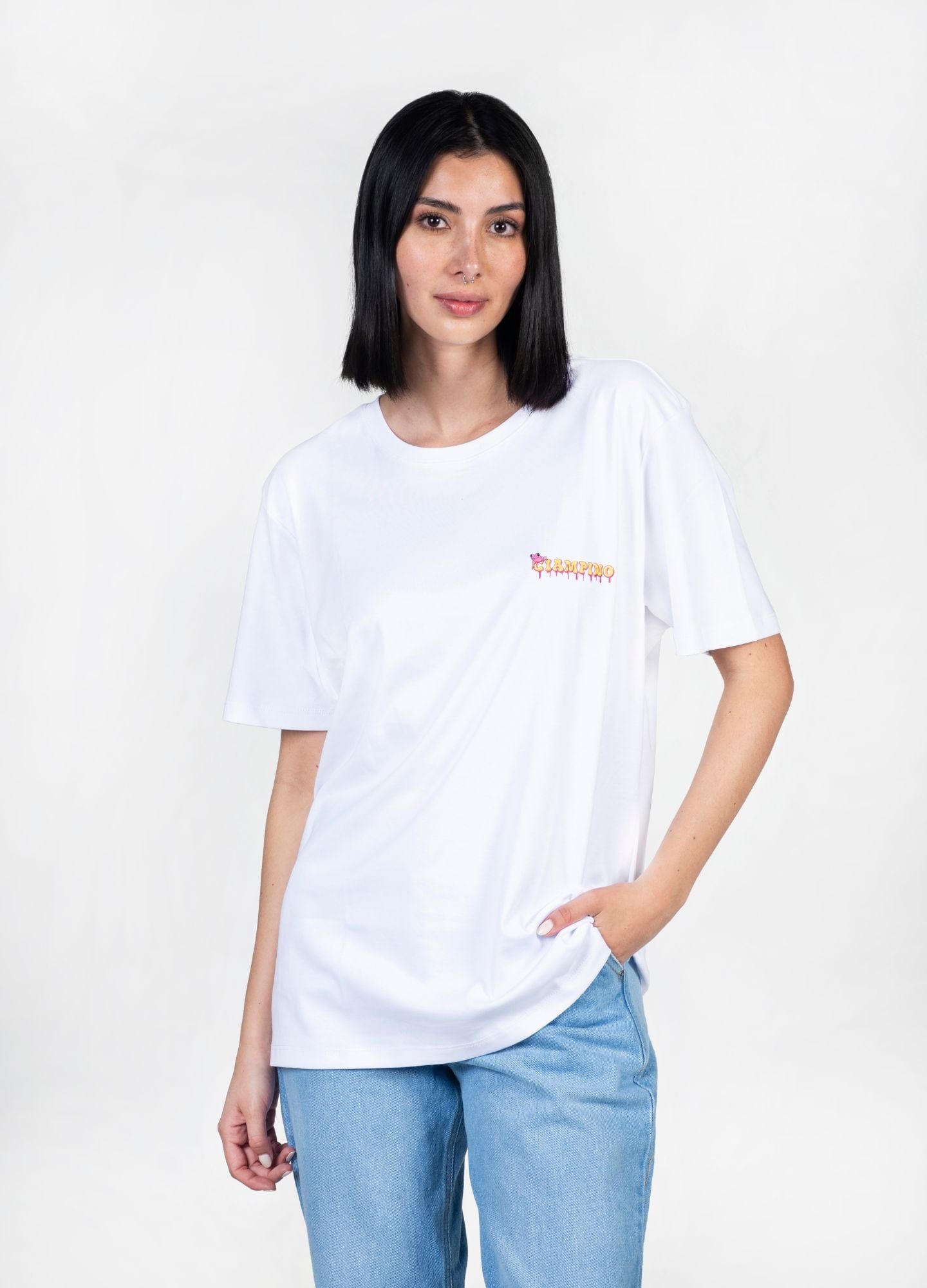 Oasis Camiseta Oversized – Blanco - imagen 1