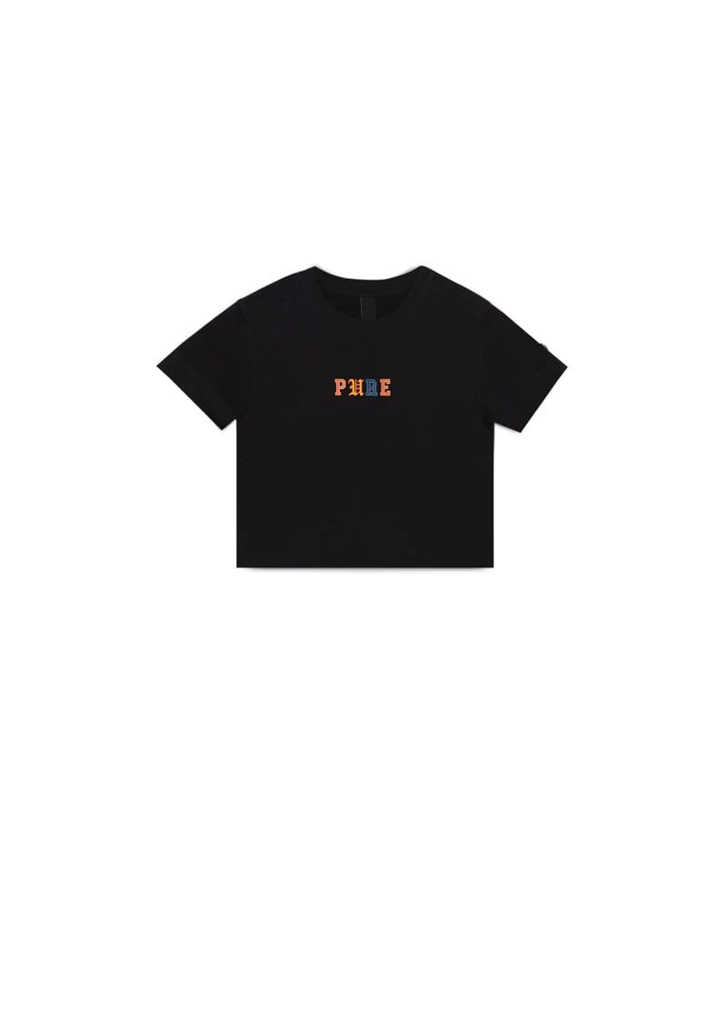 College Black Crop top - imagen 1