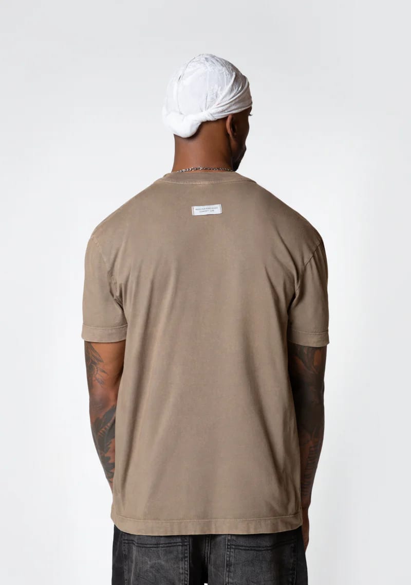 Knockout brown wash Standard t-shirt - imagen 7