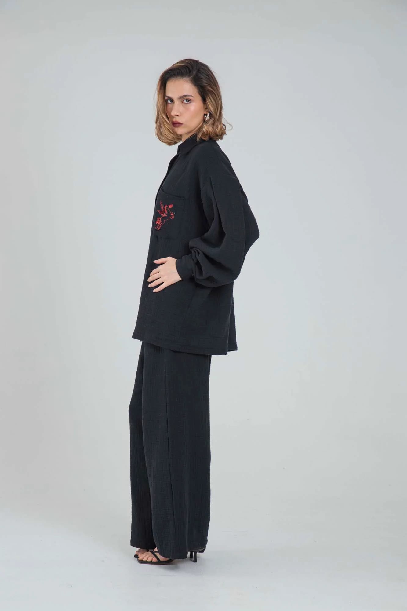 PEGASUS BLACK SHIRT - imagen 11