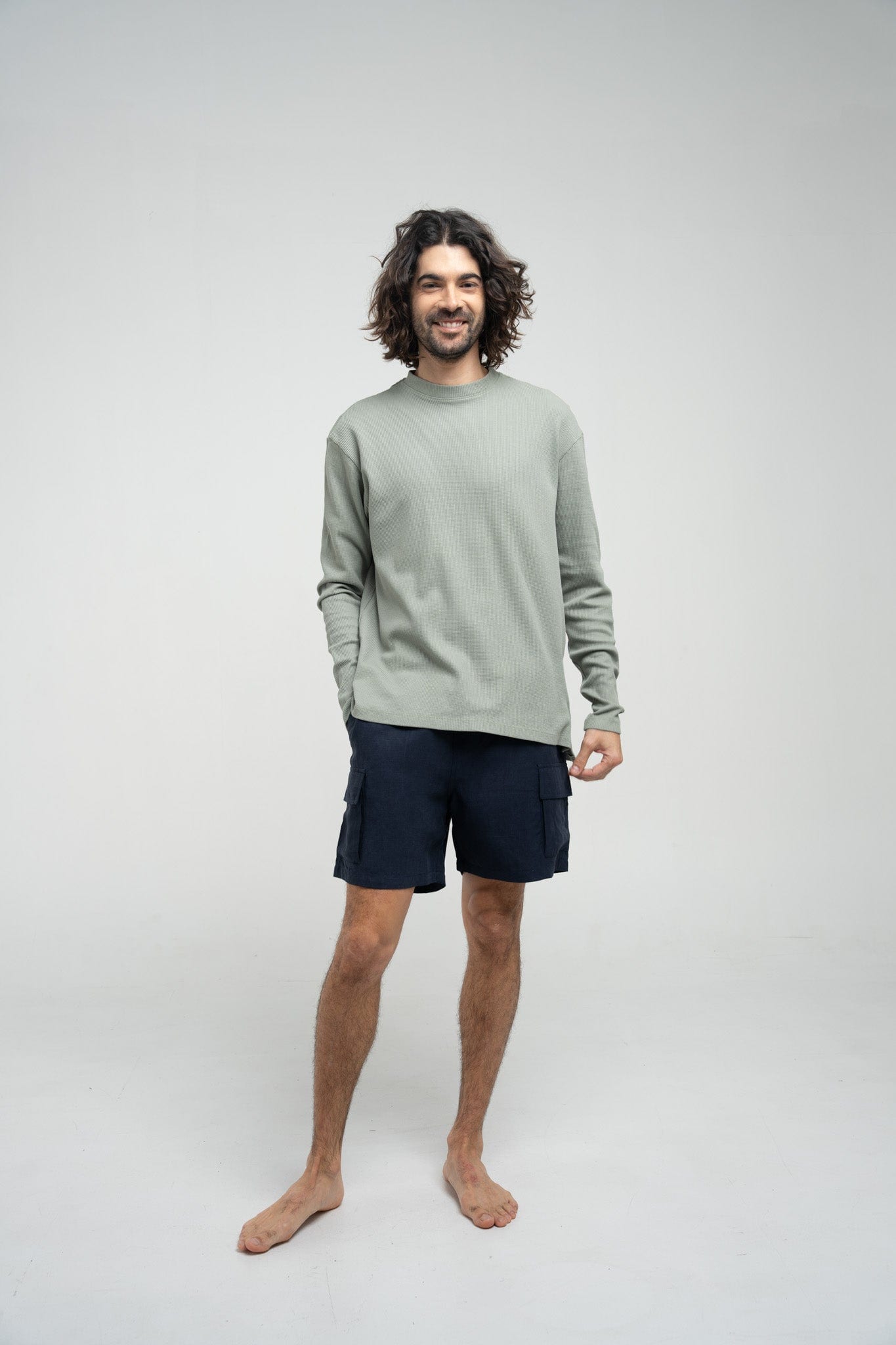 Organic Waffle Crewneck - imagen 11