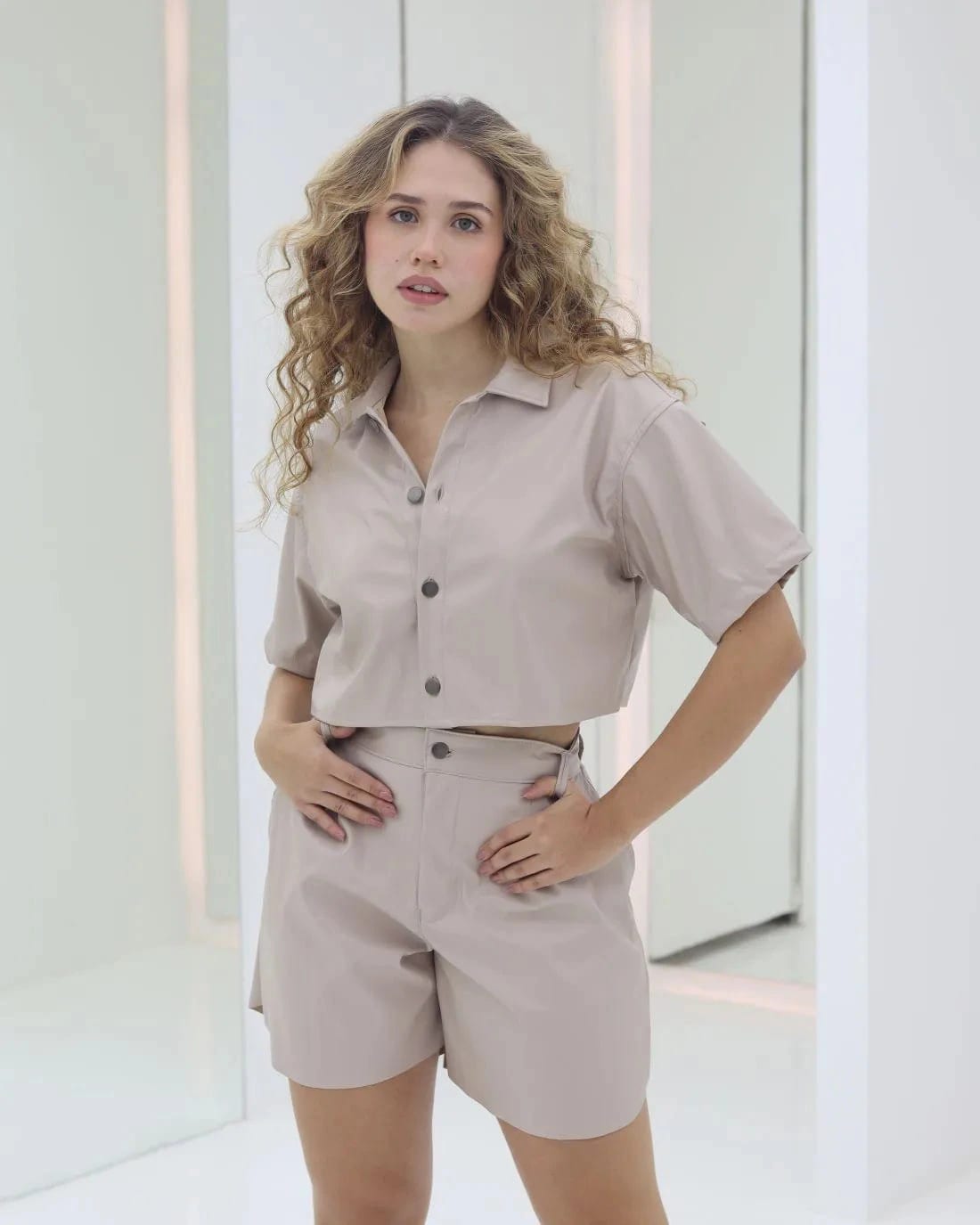 Camisa Two Beige - imagen 4