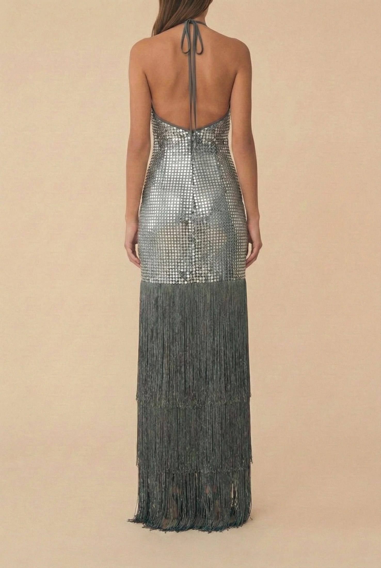 SARA DRESS SILVER - imagen 3