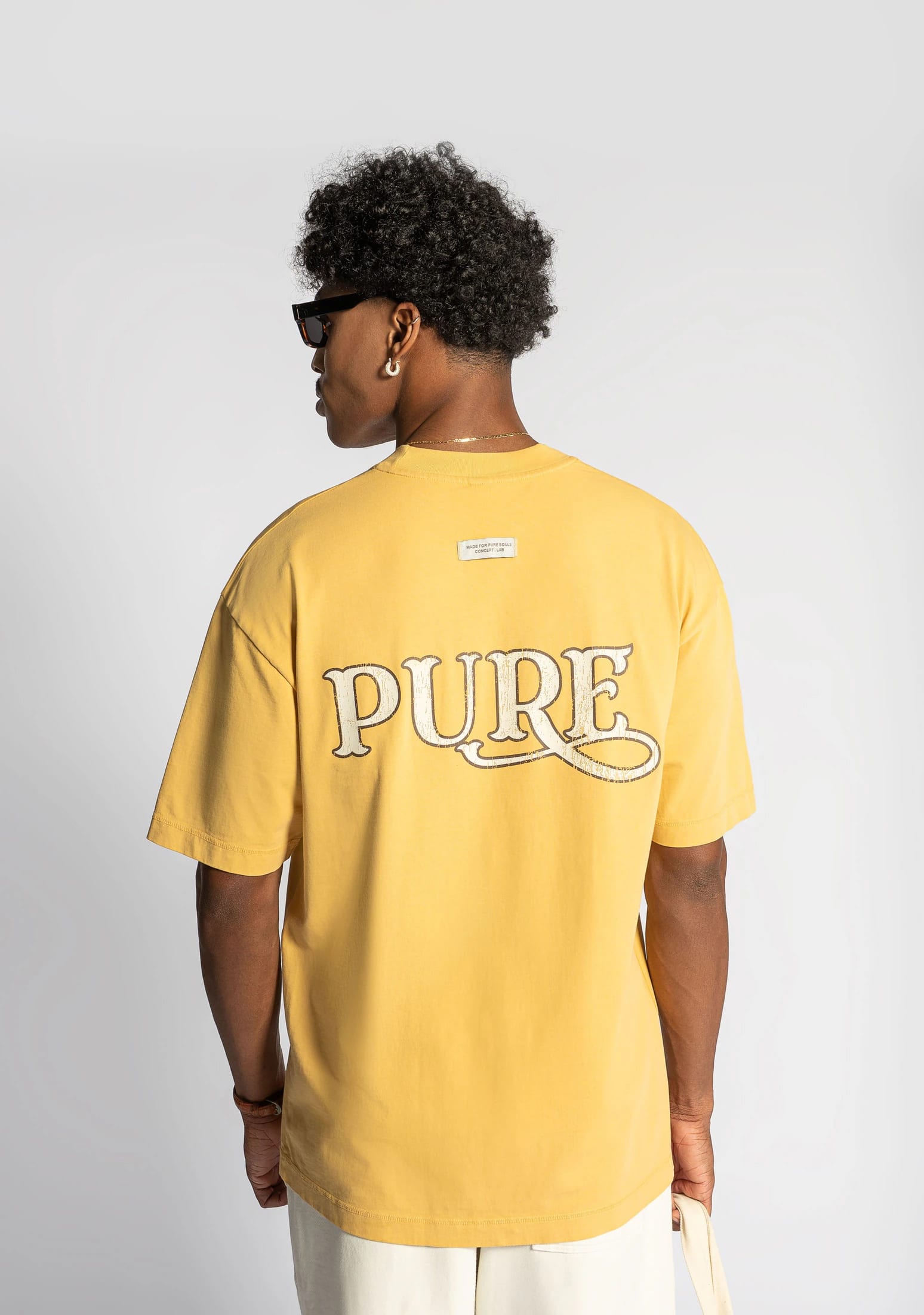 Before The West mustard t-shirt - imagen 3