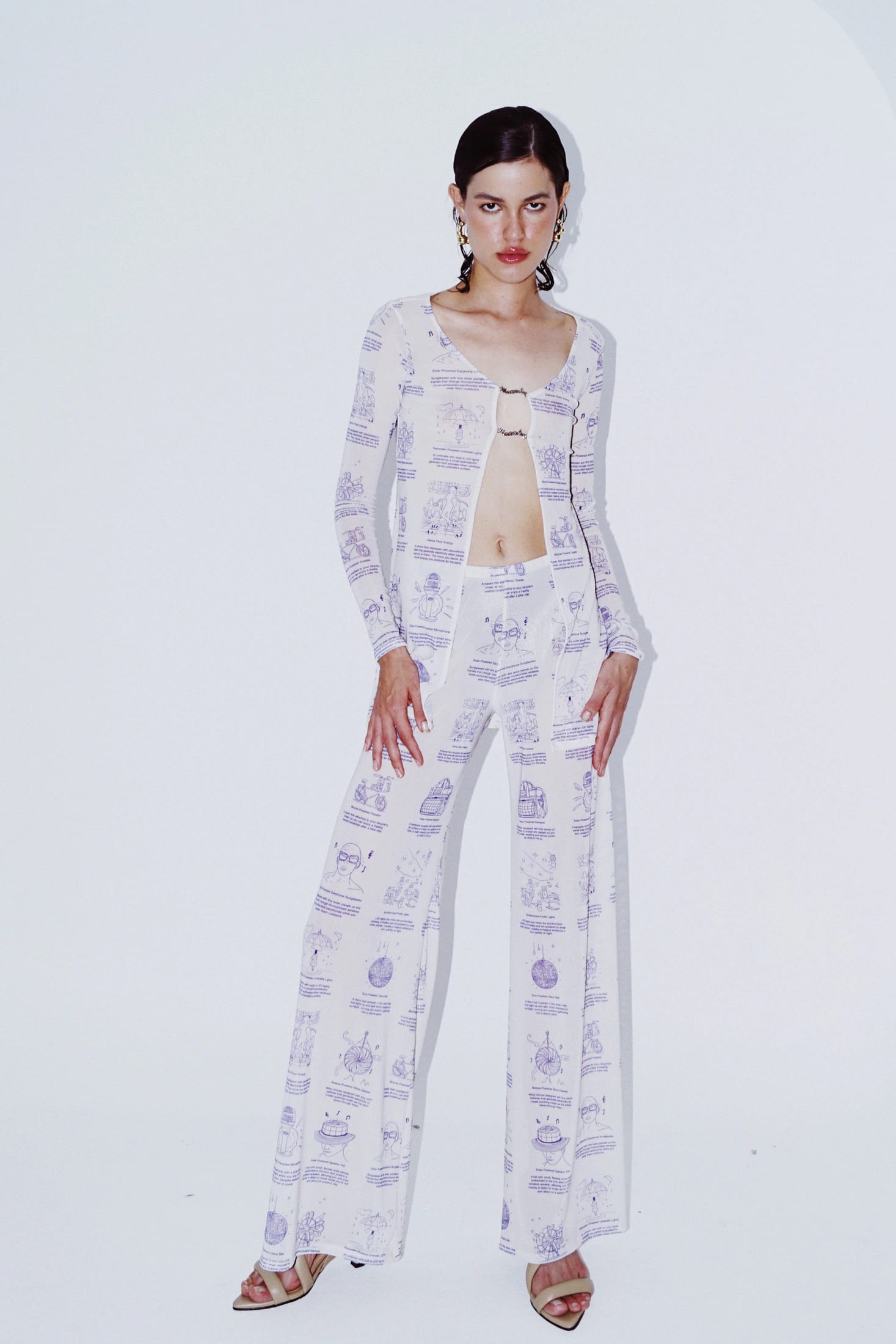 'Patents' Mesh Pants - imagen 6