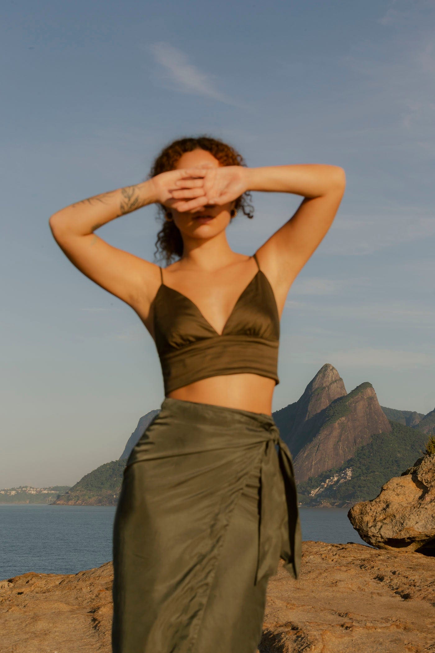 The Cupro Wrap Skirt - imagen 4