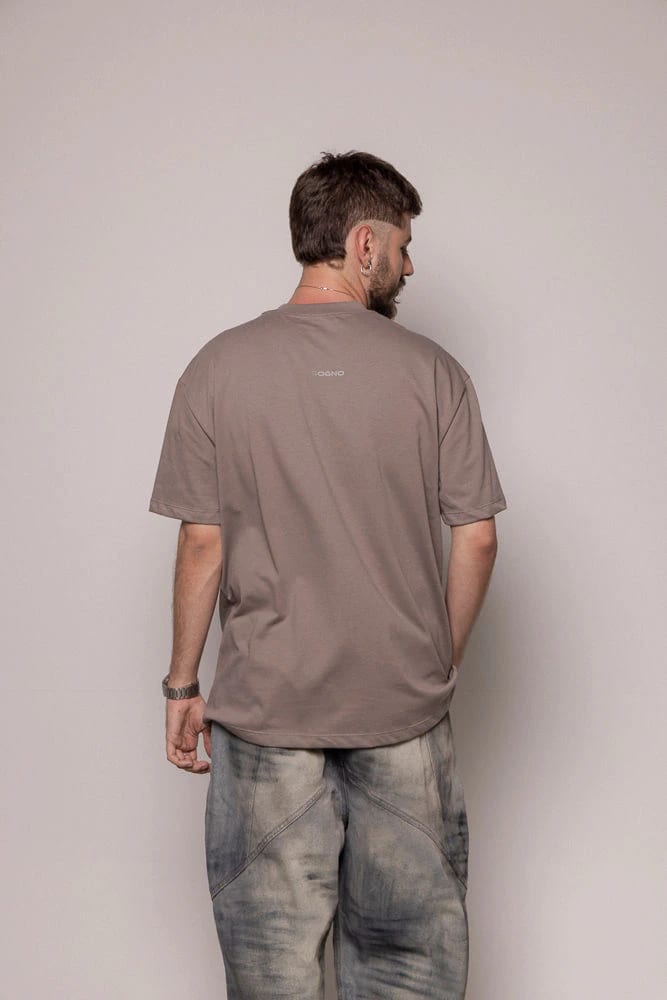 Camiseta Basica Sogno-Gris - imagen 3