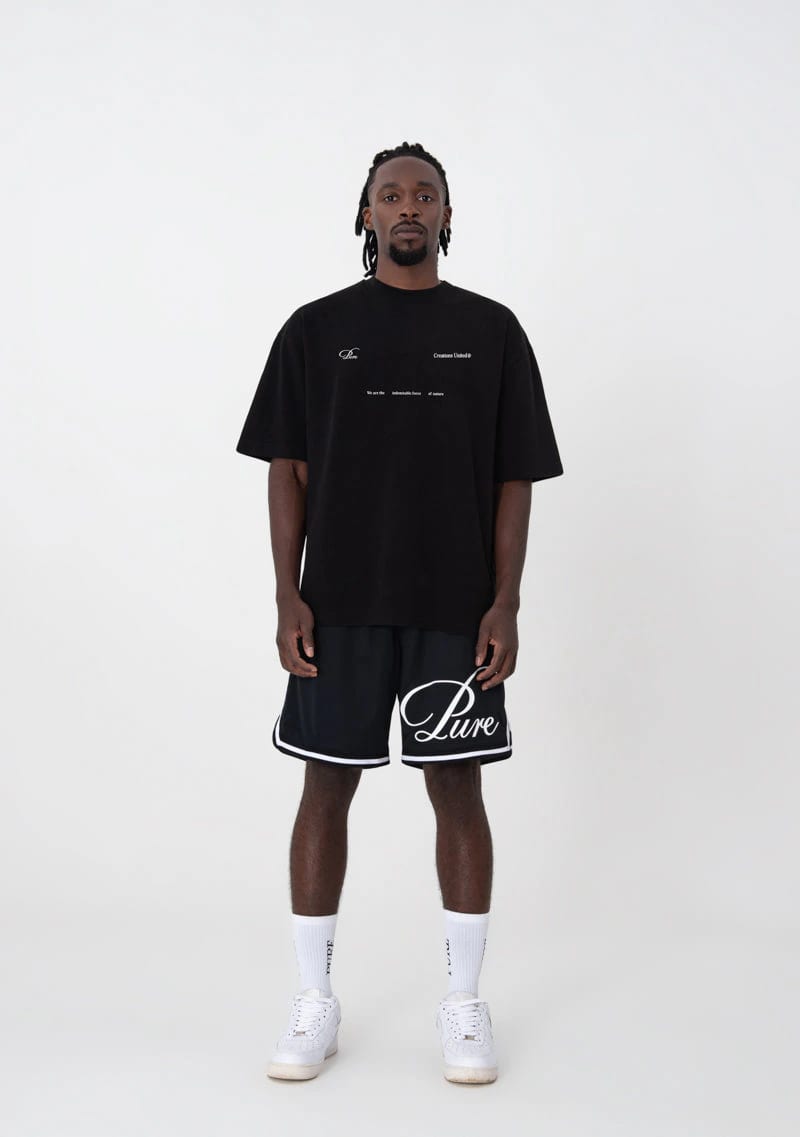 Uncontrolled black t-shirt - imagen 5