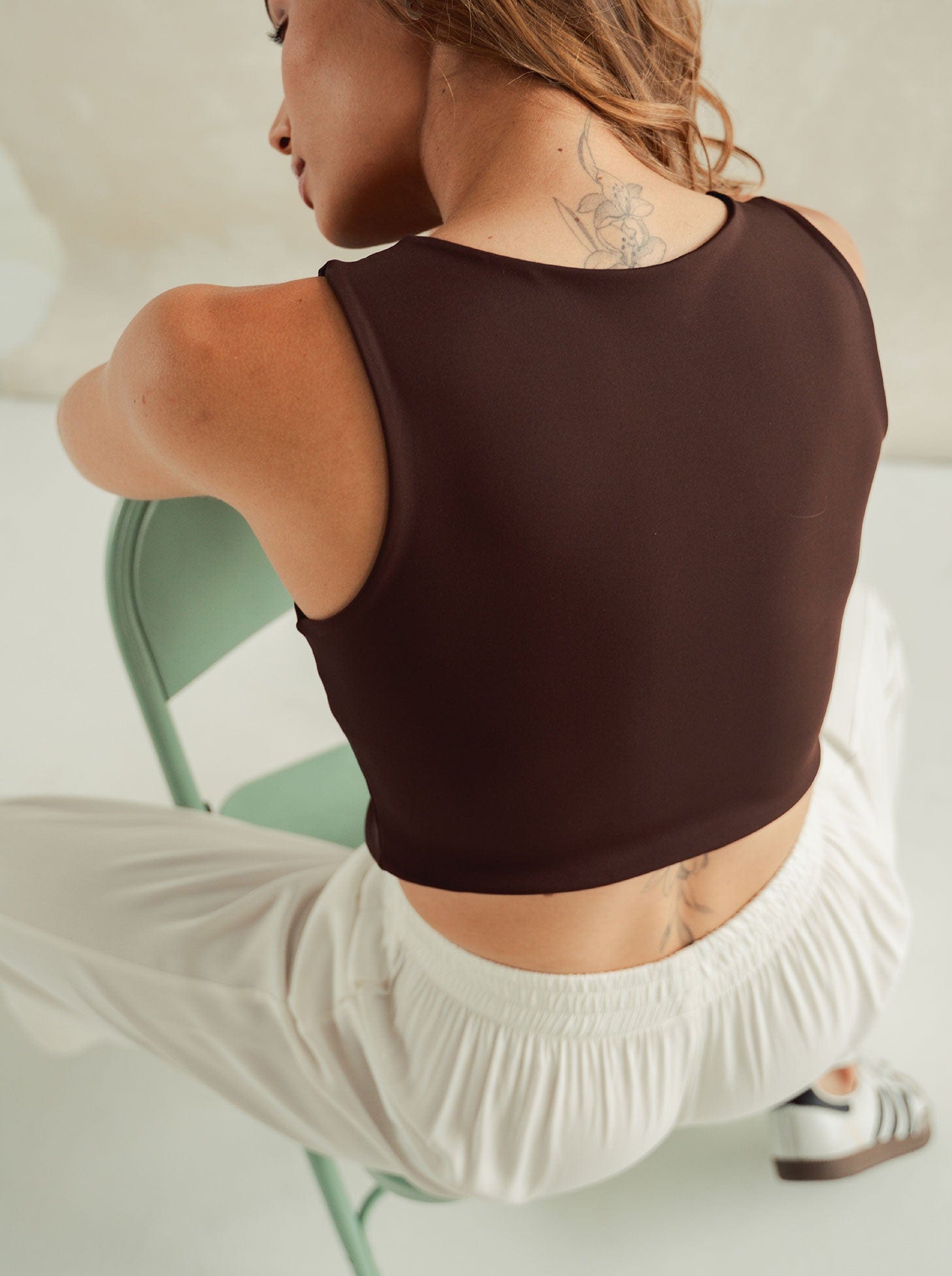 Crop top Soft - Mocca - imagen 2