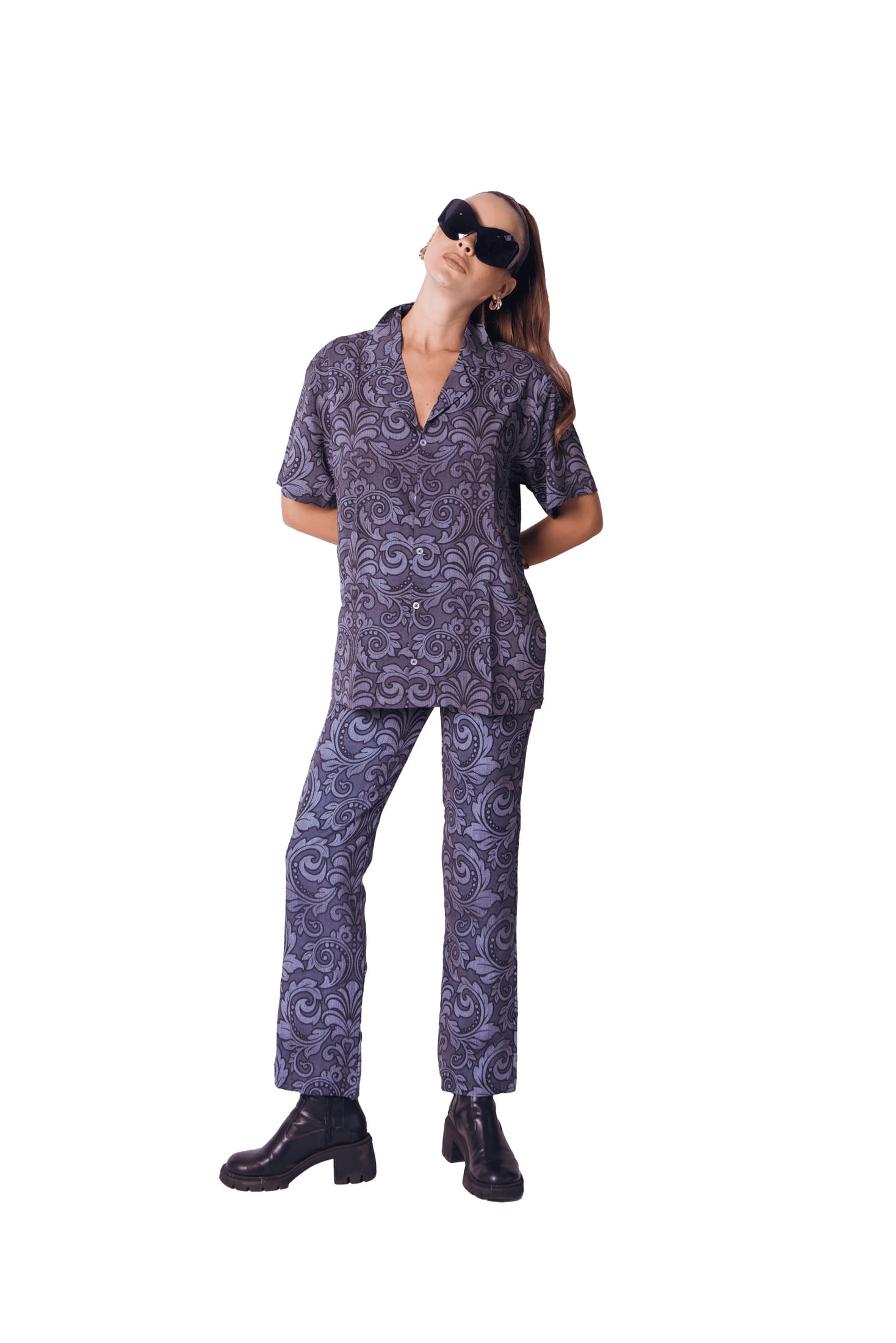 Howdy Pants in Silver Smoke - imagen 4