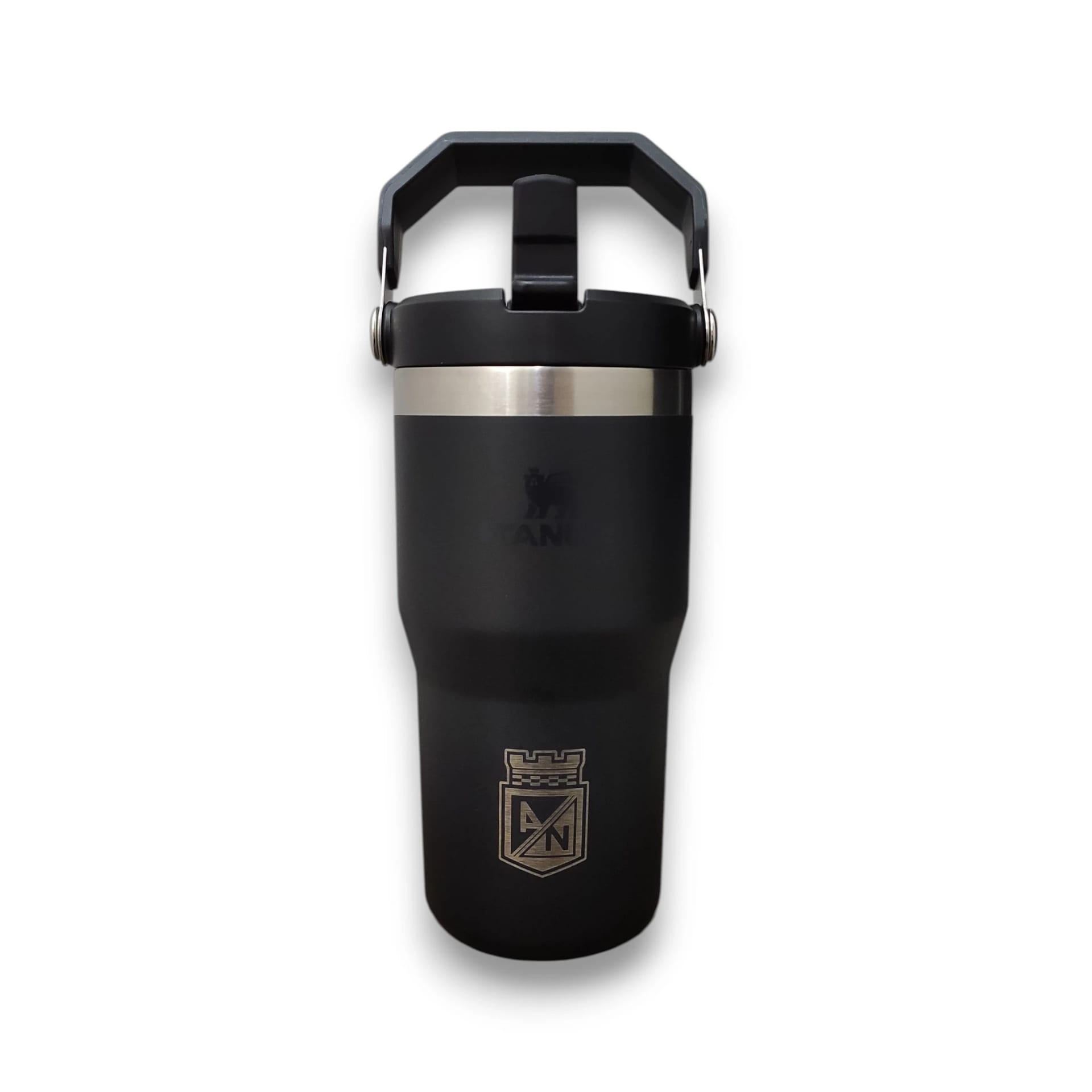 TERMO STANLEY NEGRO ESCUDO - 20 OZ - imagen 1