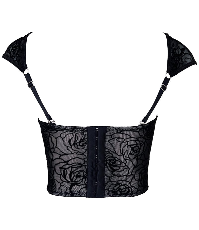 CORSET REVERIE NEGRO - imagen 2