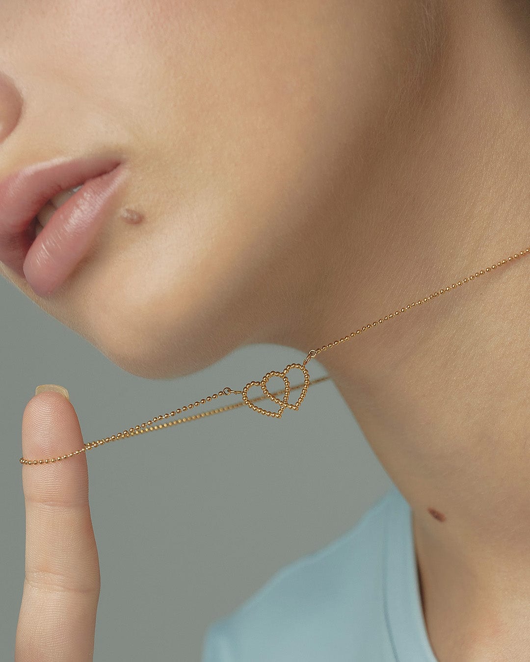 Collar Dos Corazones - imagen 2