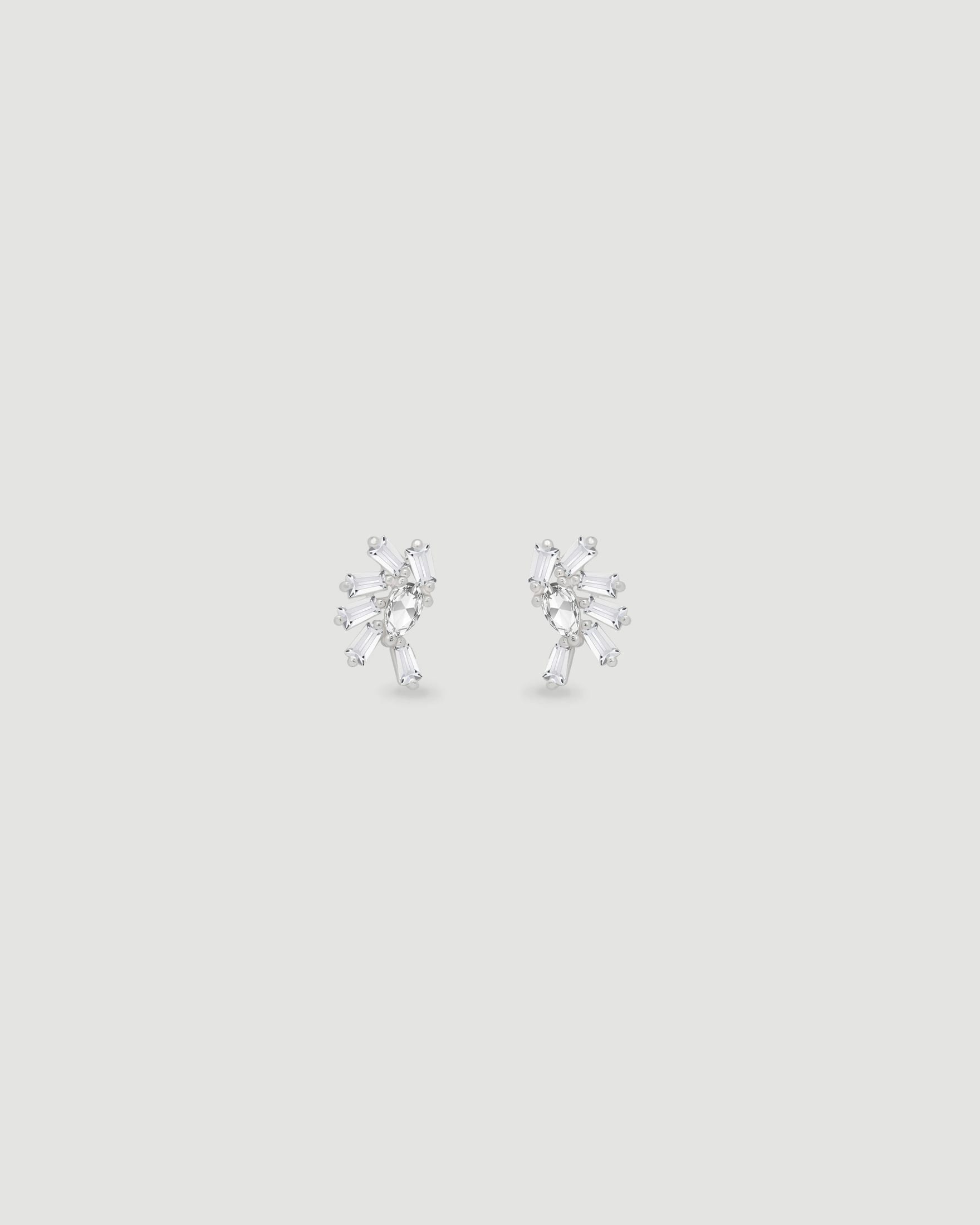 Aretes Abanico Cristal - imagen 3