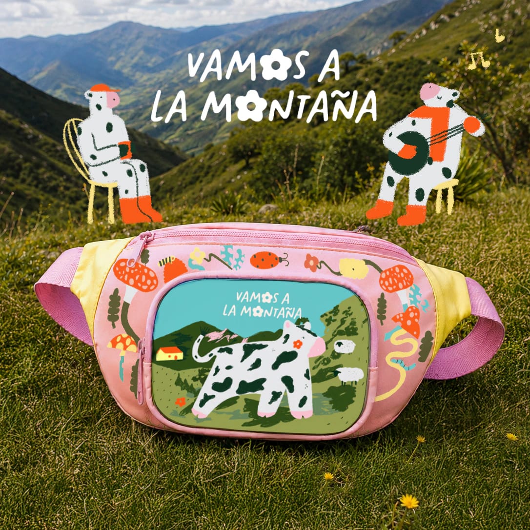 Cangurera Montaña 🌸🐄 - imagen 3