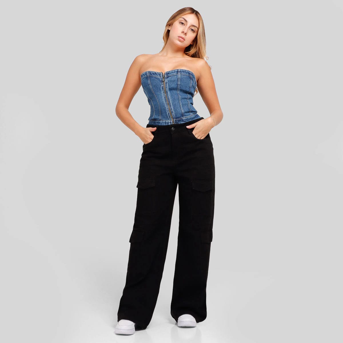 Jean Axspen Cargo Ax-2684 Negro - imagen 1