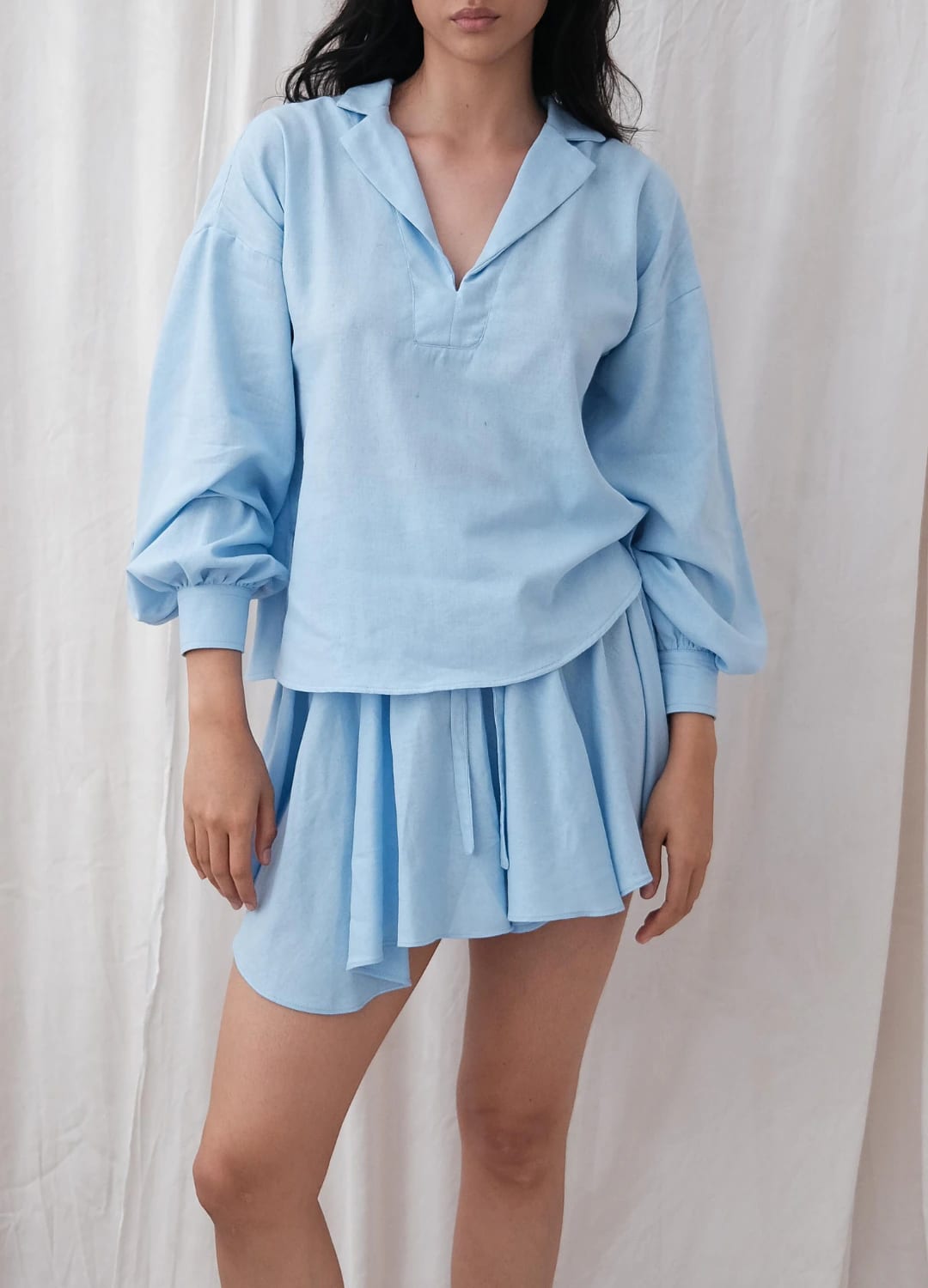 Camisera Celia Celeste - imagen 1