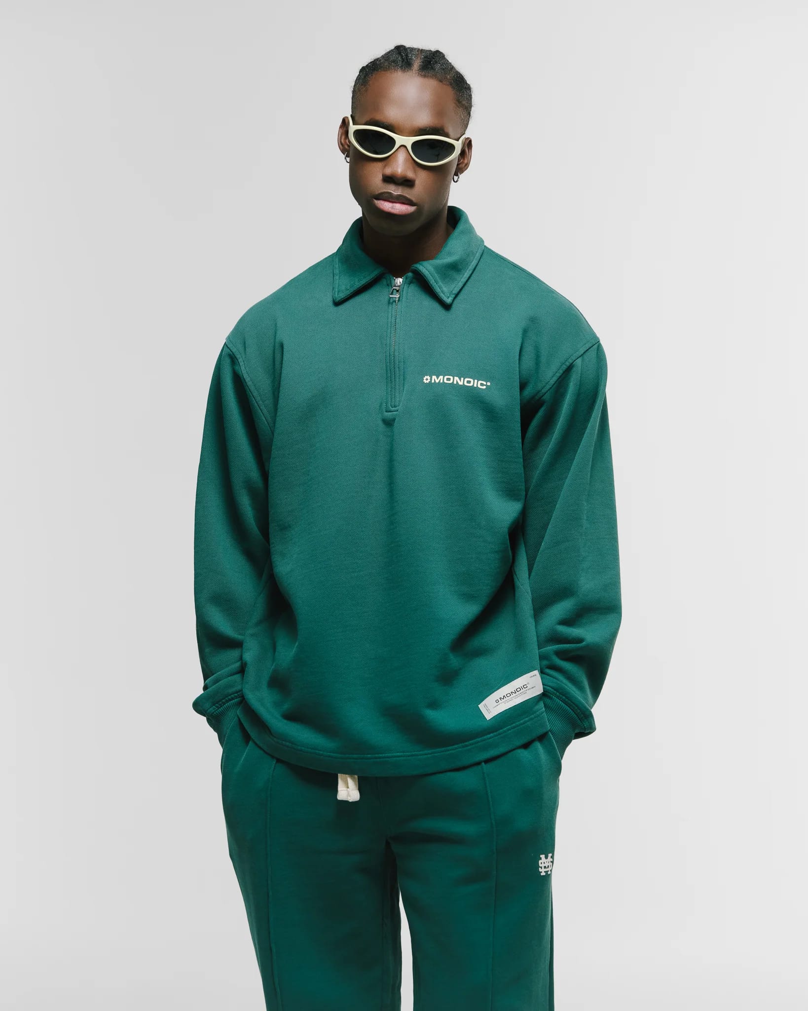 Quarter Zip V4 - Forest Green - imagen 9