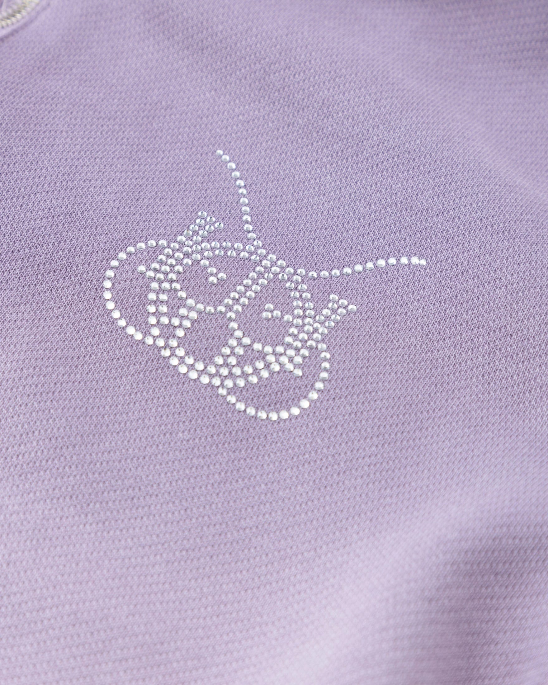 W Santa Union "Unión" Zip Up Turtleneck Purple - imagen 6