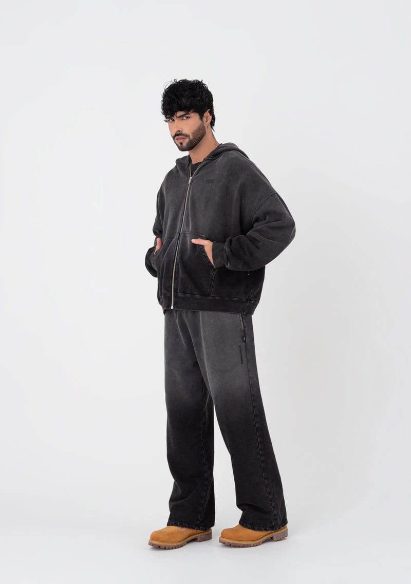 Atelier Grey washed Hoodie - imagen 9