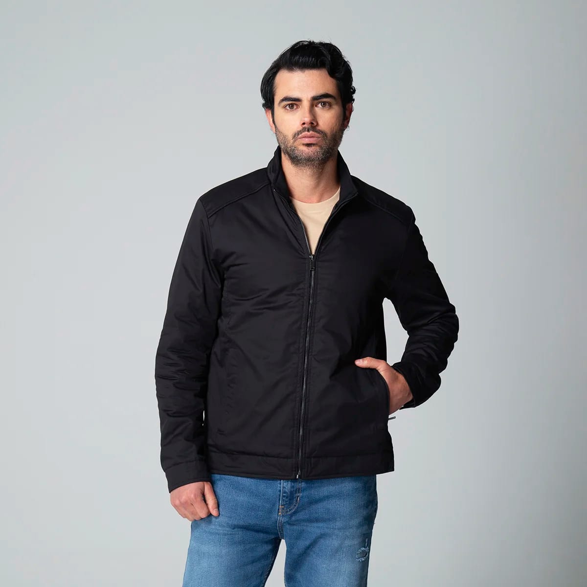 Chaqueta Regular Cuello Alto Zam - imagen 6