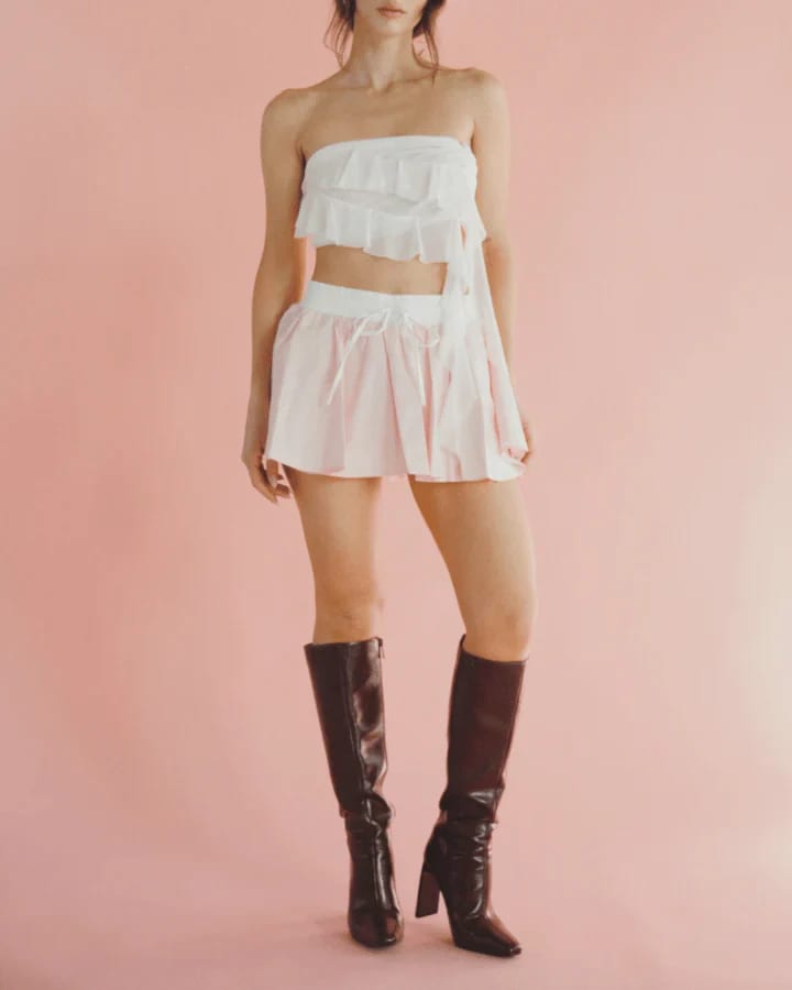 TOP JACLINE MESH BLANCO - imagen 18