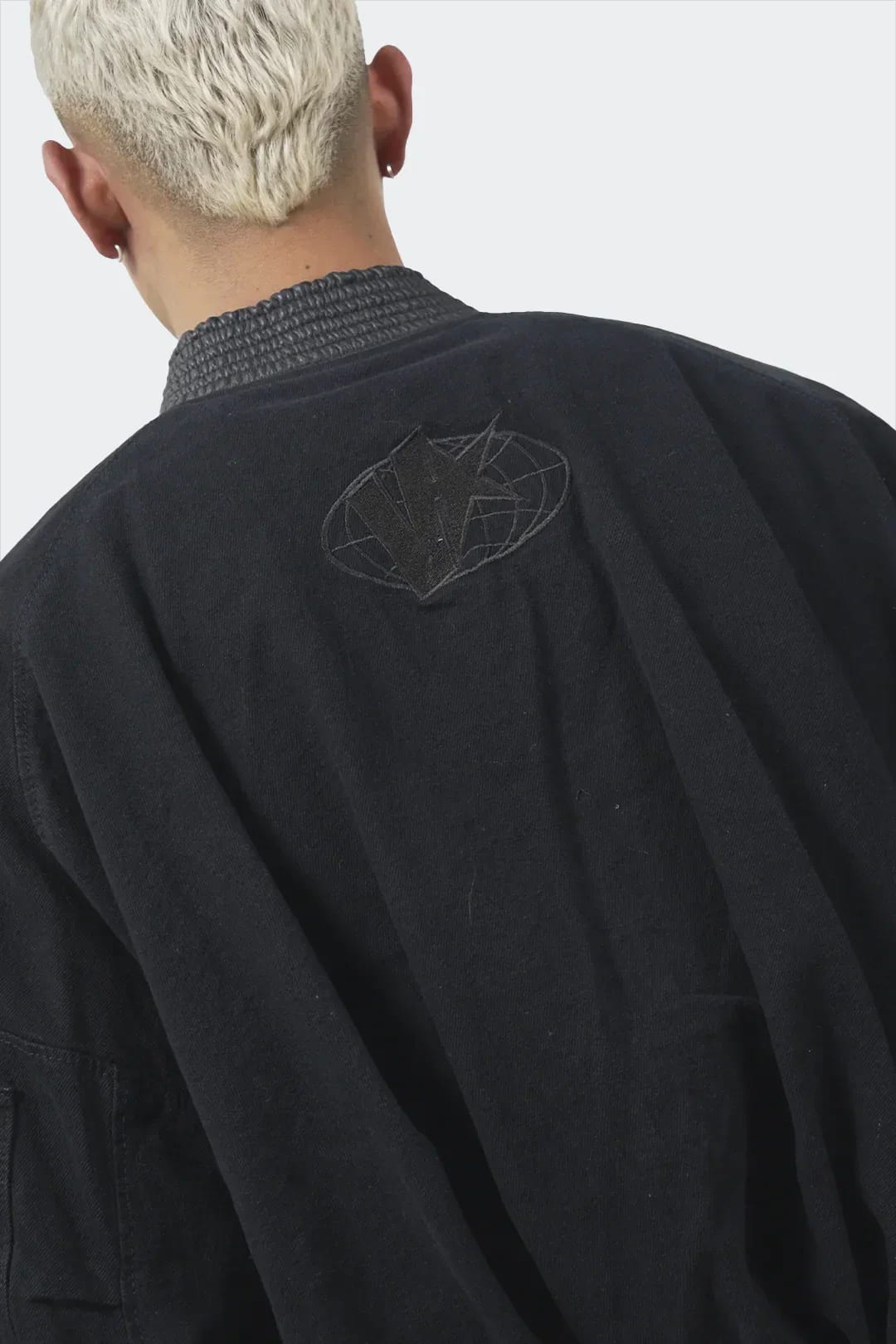 VENENO CHAQUETA DENIM CUERO BOMBER - imagen 10