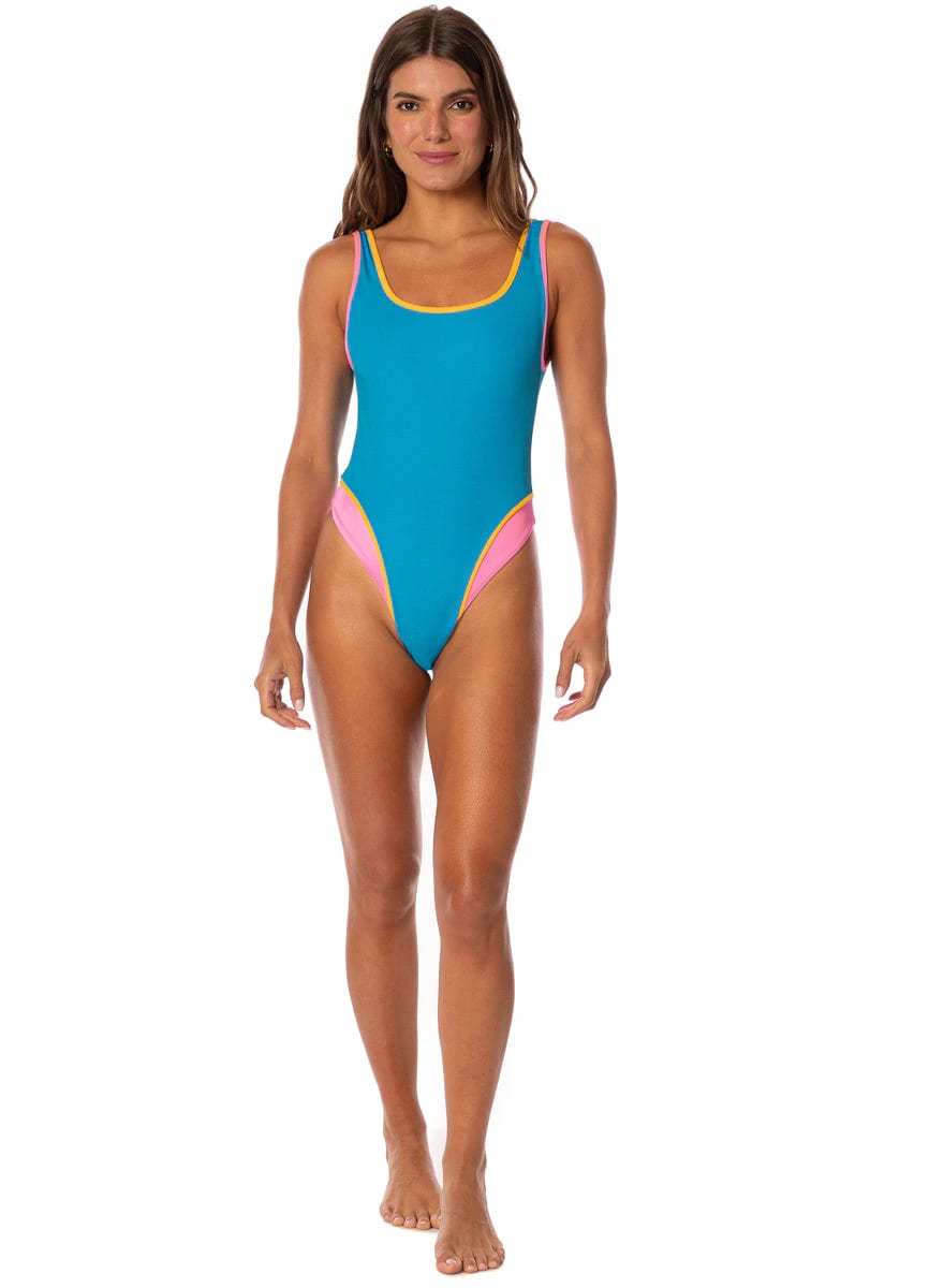 Maaji Aqua Dream Seafoam Cheeky Cut Classic One Piece - imagen 2