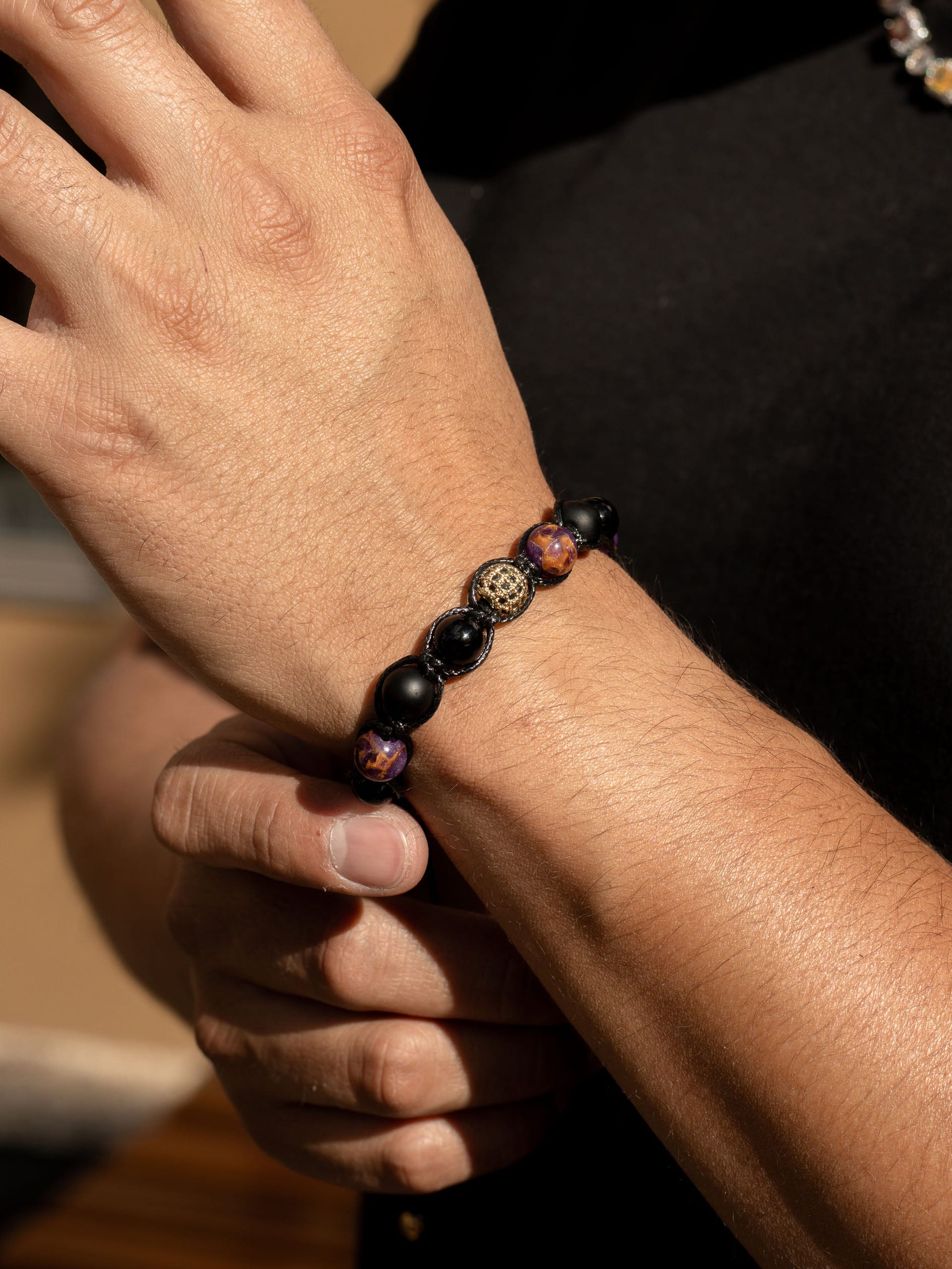 Brazalete Broncita Onyx 8mm - imagen 2