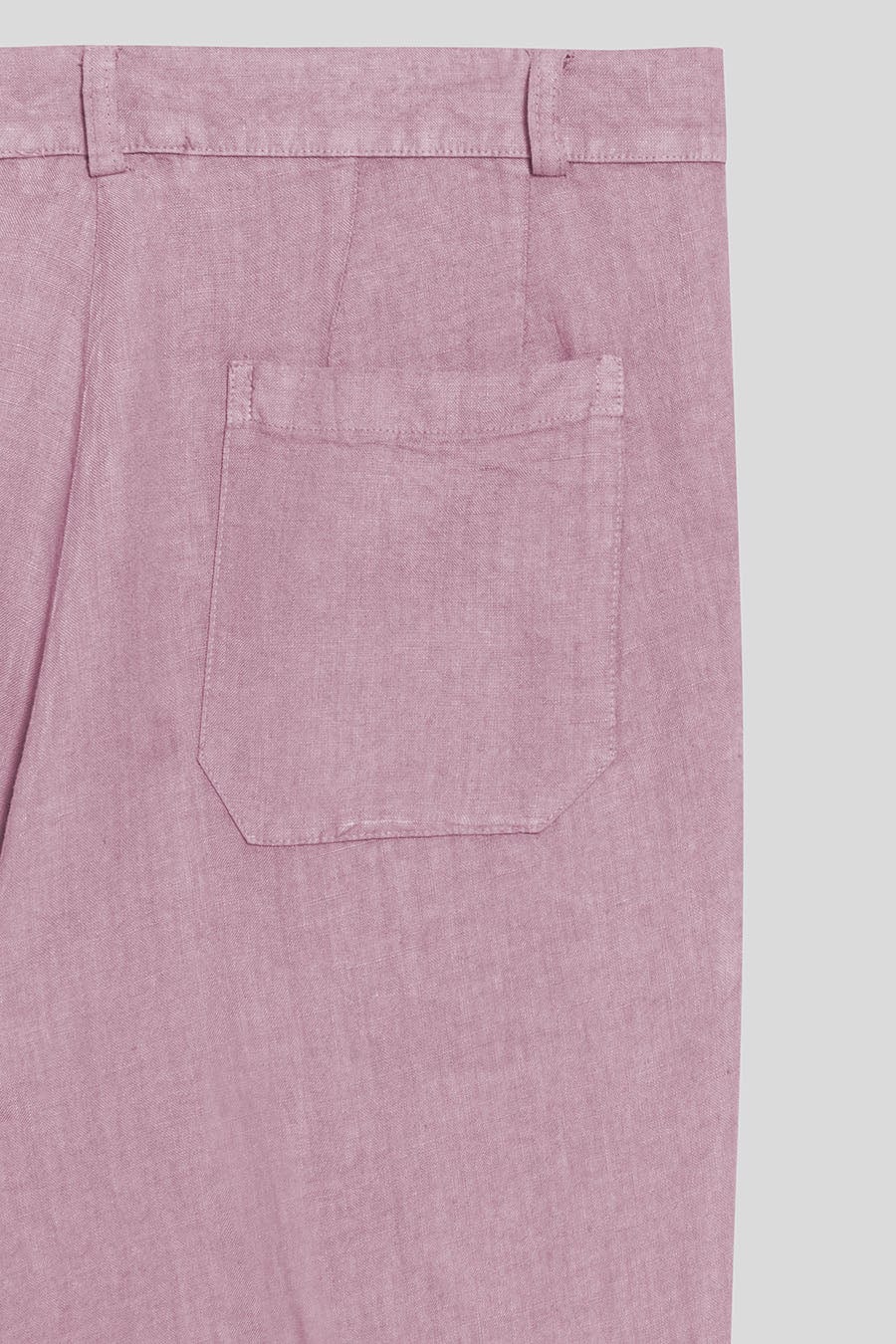 Men's linen pants lilac donato - imagen 3