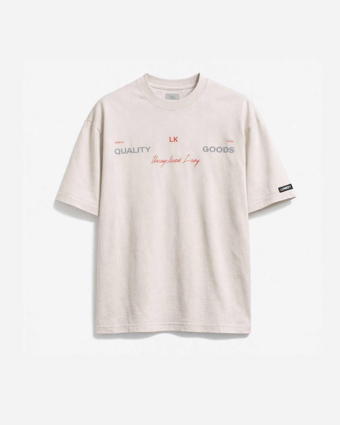 CAMISETA GRIS QG - GOODS - imagen 1