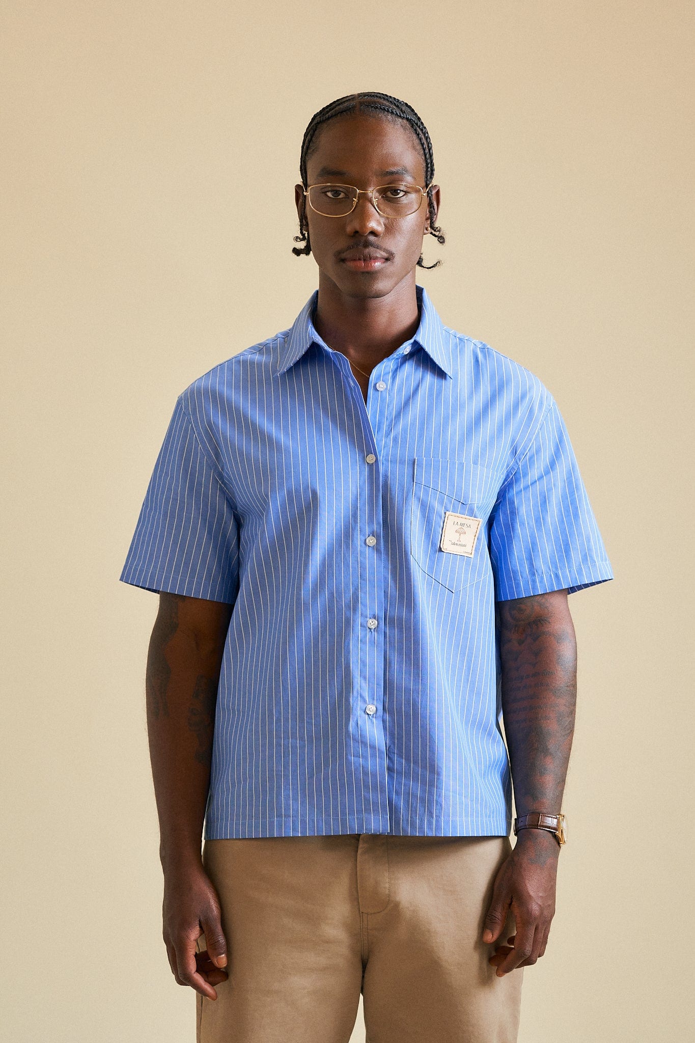 Camisa De Rayas La Mesa - imagen 3