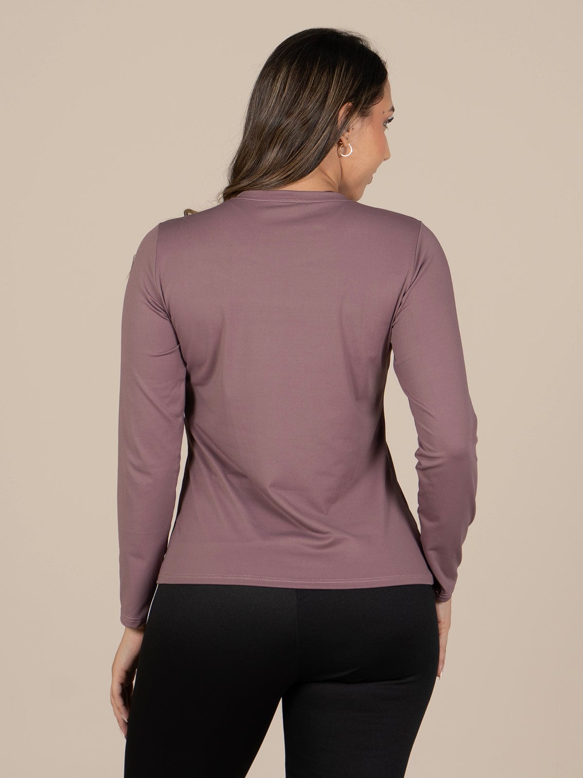 Buzo basico femenino ibiza mora oscuro - imagen 4