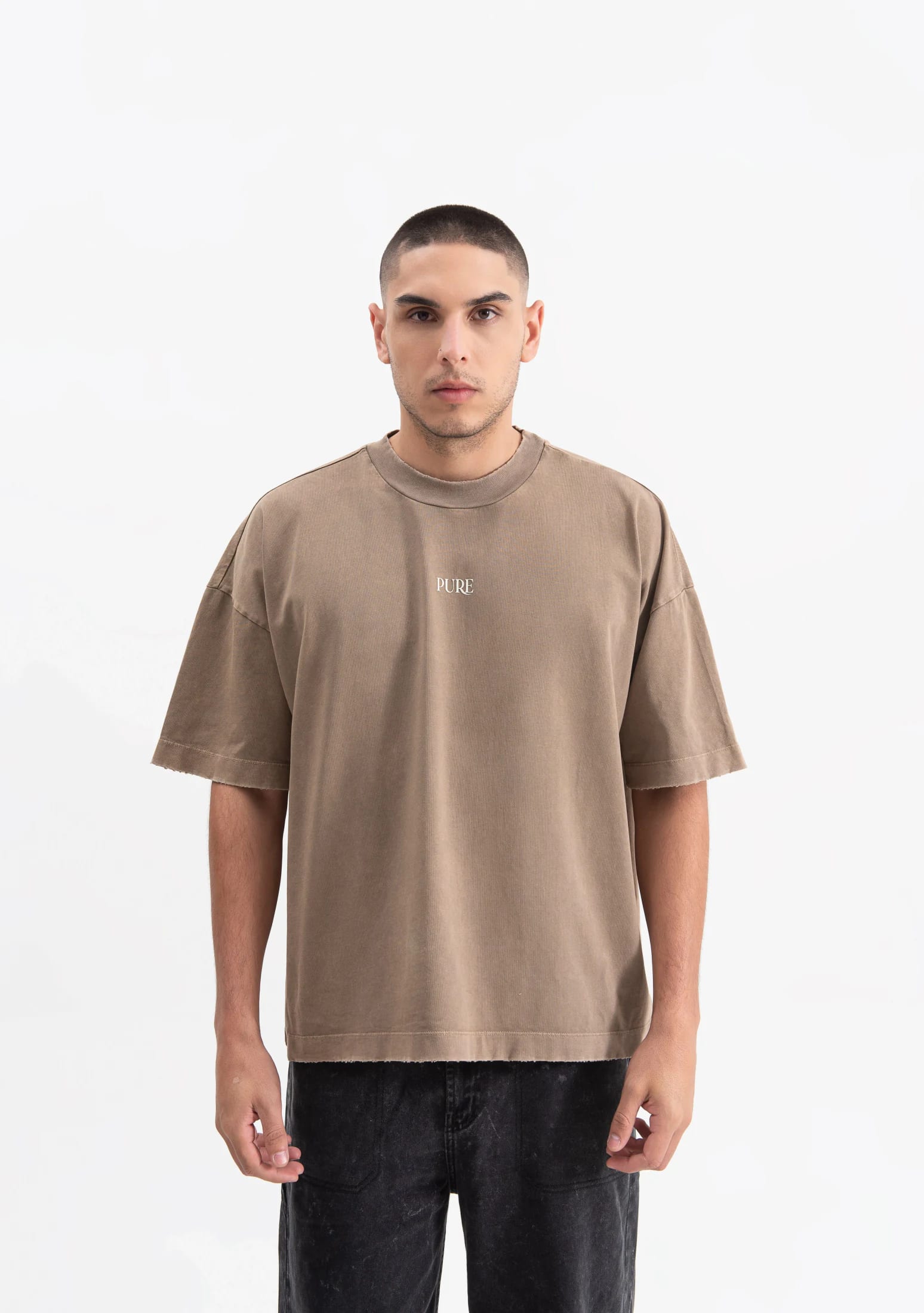 knockout brown gloves T-shirt - imagen 3