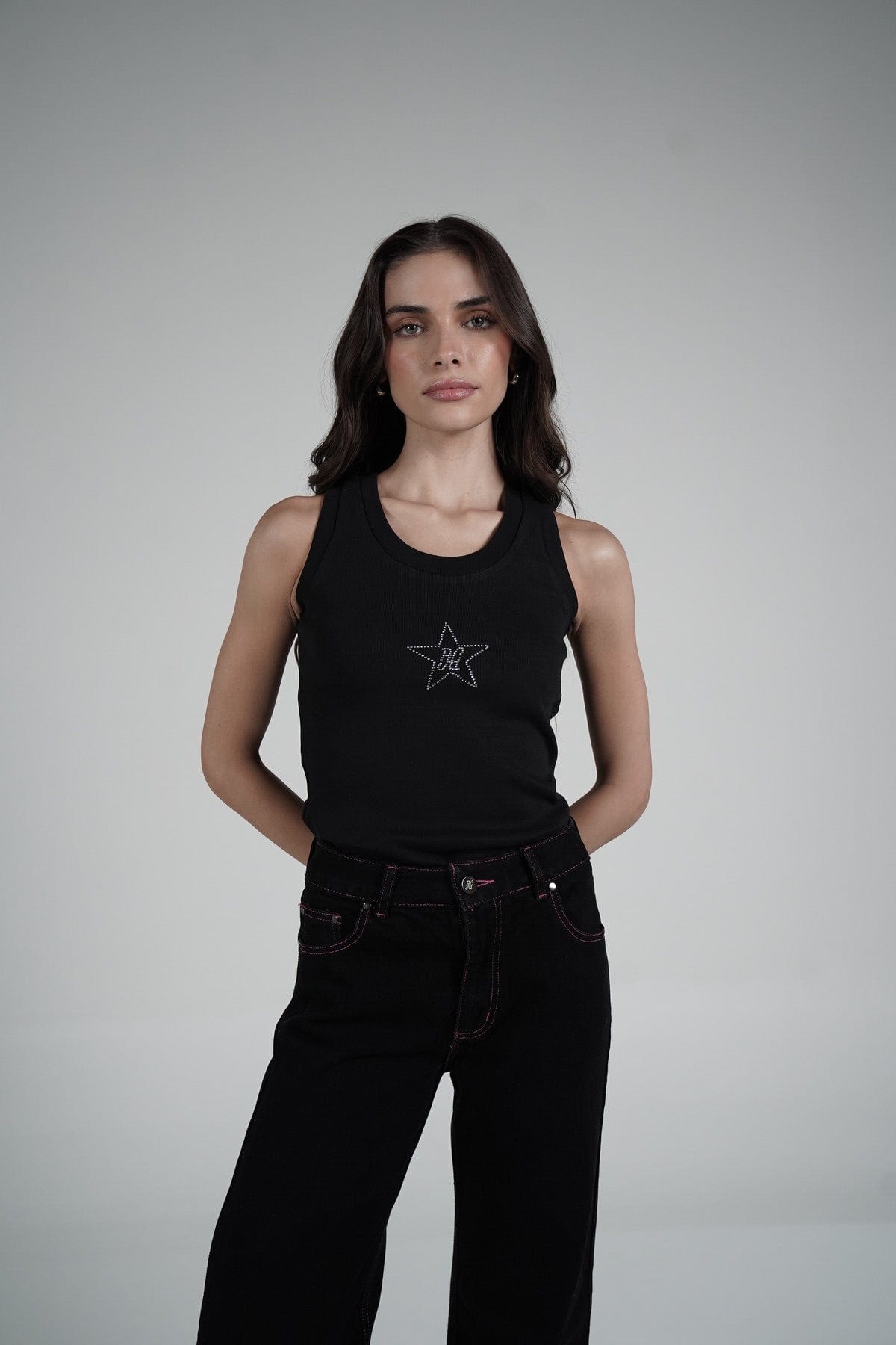 PJ Tank Top (Negro) - imagen 1