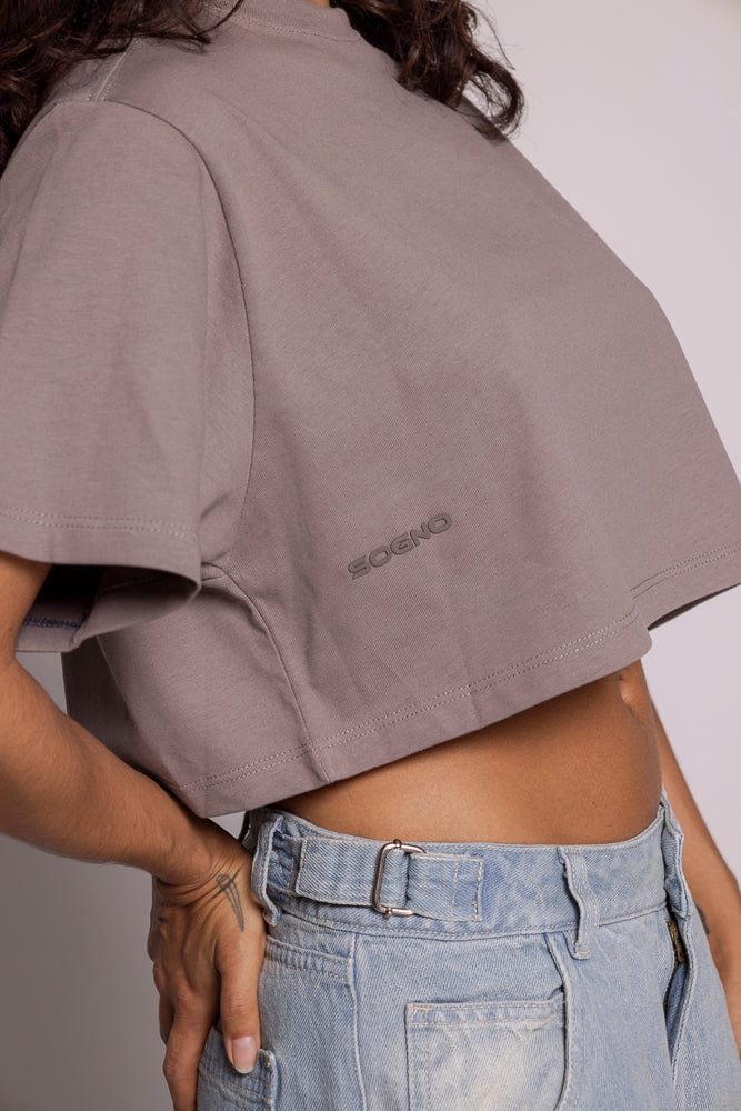 CropTop Basic Motion-Gris - imagen 9