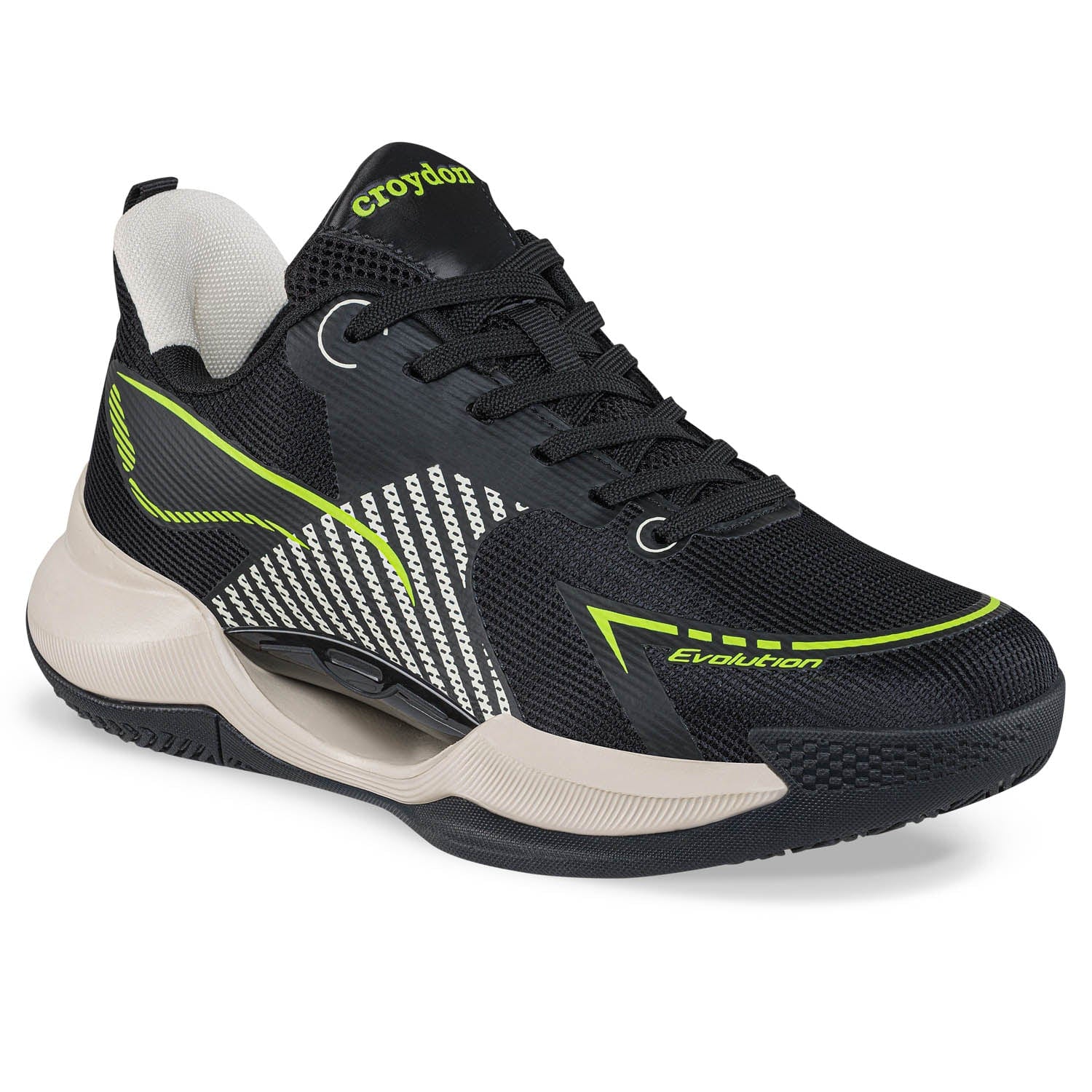 Tenis Basketball Lagol Negro Croydon Para Hombre - imagen 1