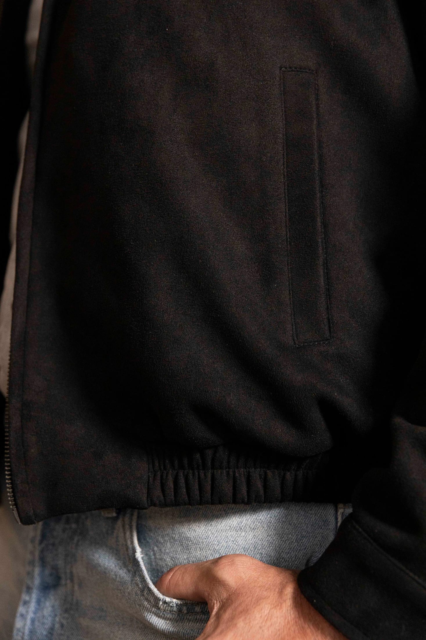 Chaqueta Bomber Negra - imagen 5