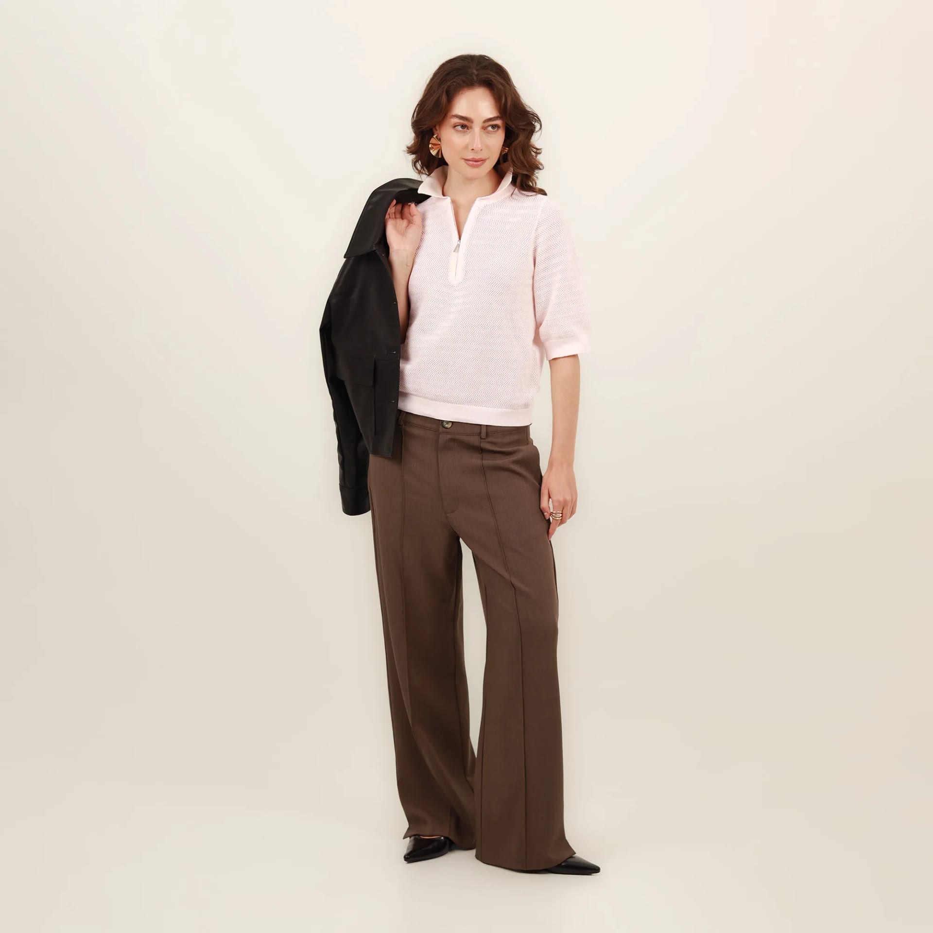Pantalon Tiro Alto Bota Recta - imagen 3