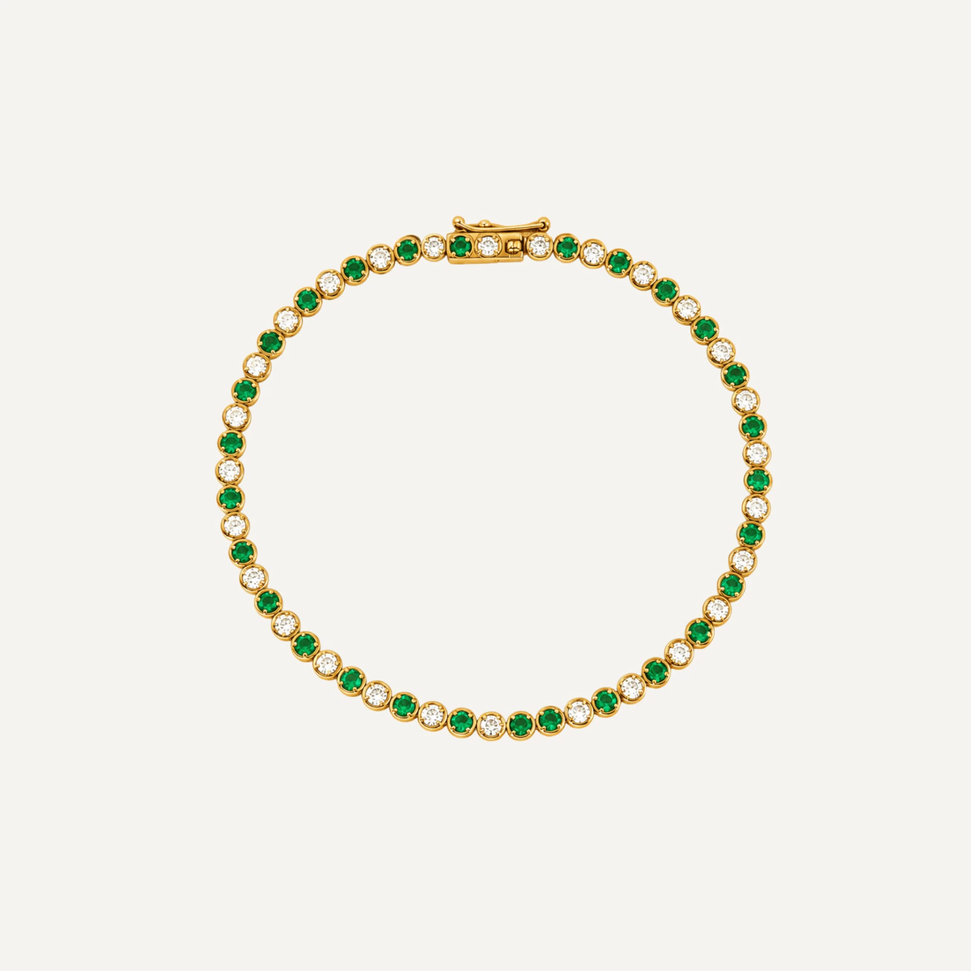 Tennis bracelet mini 1,7mm 18k - imagen 1