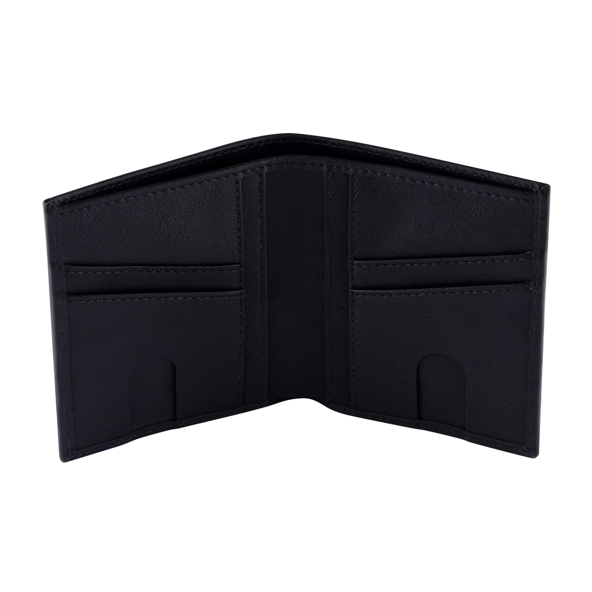 Billetera Compact de Lona (Negra) — Con Grabado de Iniciales - imagen 5